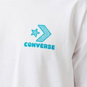 Converse Nature Center Erkek Grafik Baskılı Beyaz T-Shirt