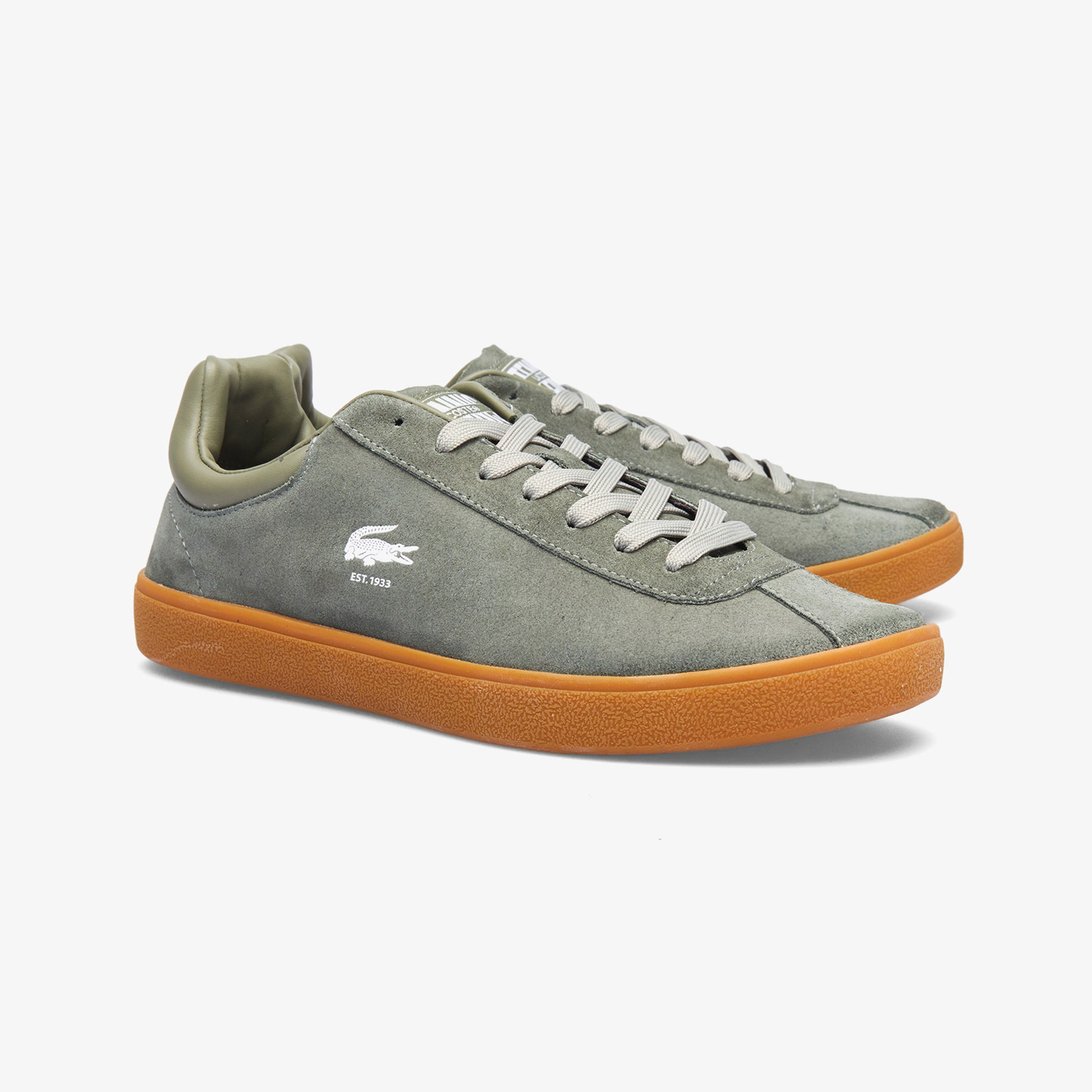 Lacoste Baseshot Erkek Haki Sneaker