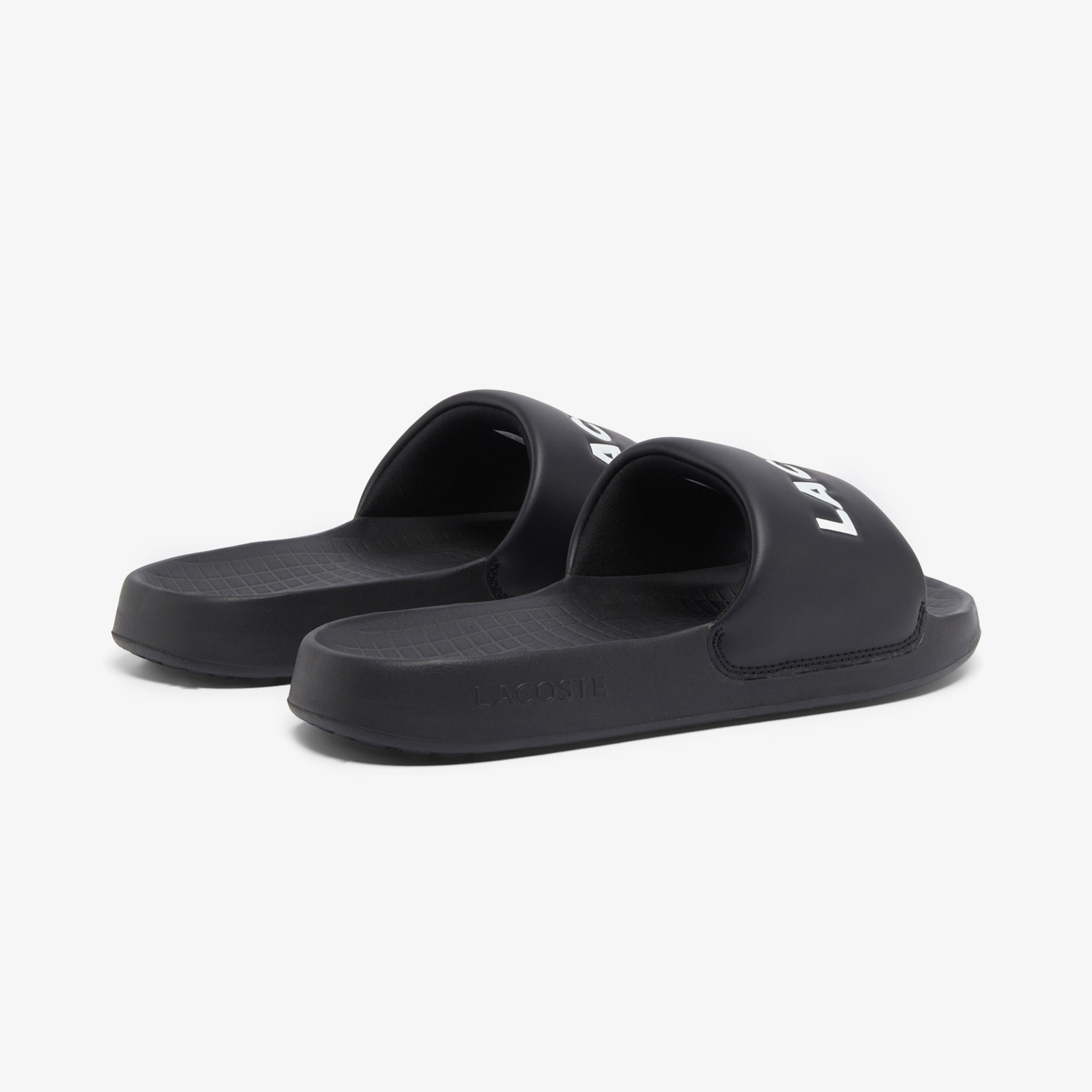 Lacoste Serve Slide 1.0 Erkek Siyah Terlik