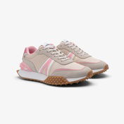 Lacoste L-Spin Deluxe Kadın Bej Sneaker