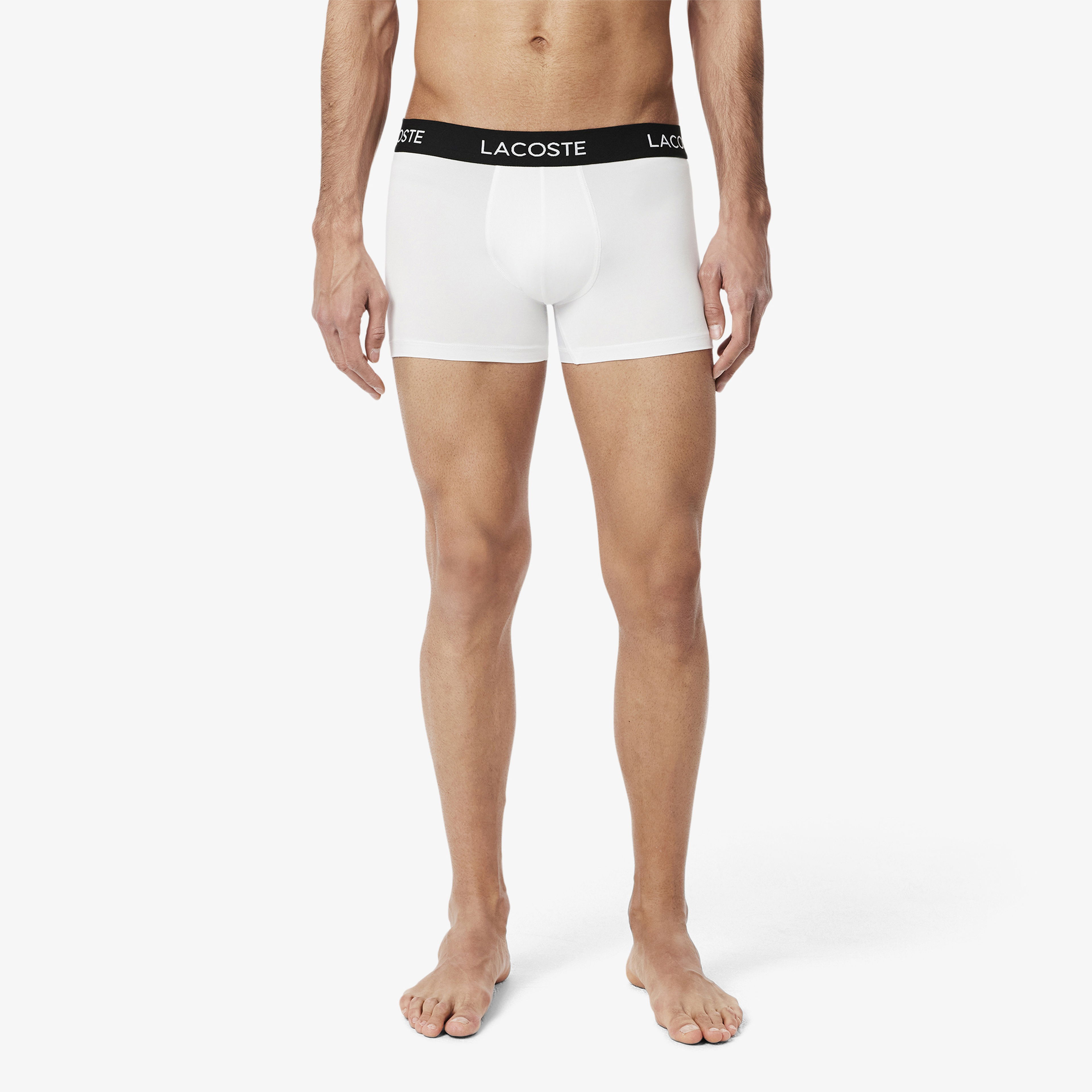 Lacoste Erkek 3'lü Renkli Boxer