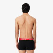 Lacoste Erkek 3'lü Siyah Boxer