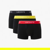 Lacoste Erkek 3'lü Siyah Boxer
