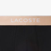 Lacoste Erkek 3'lü Siyah Boxer