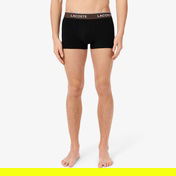 Lacoste Erkek 3'lü Siyah Boxer