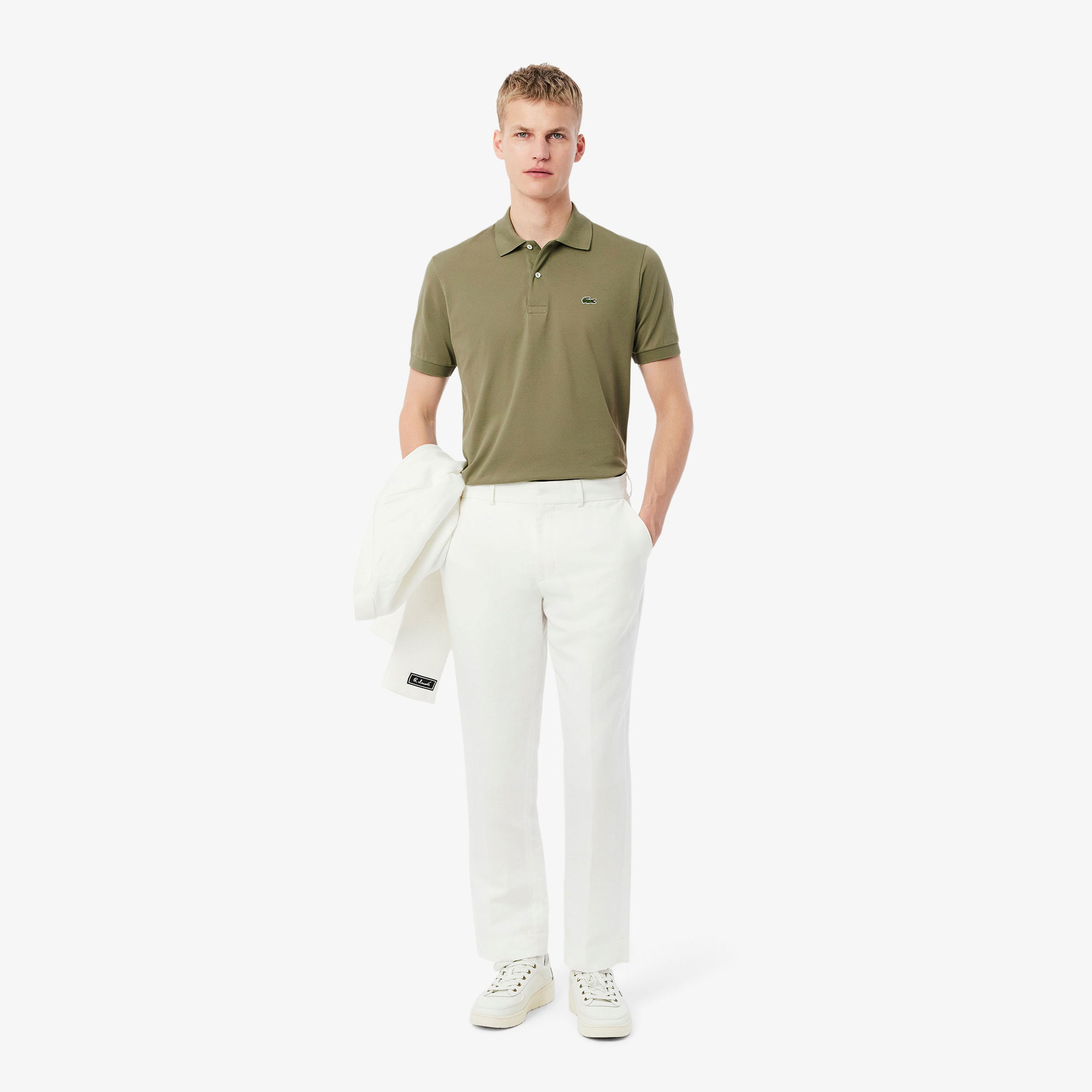 Lacoste L.12.12 Light Erkek Classic Fit Haki Polo