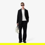Lacoste Erkek Slim Fit Baskılı Beyaz Polo