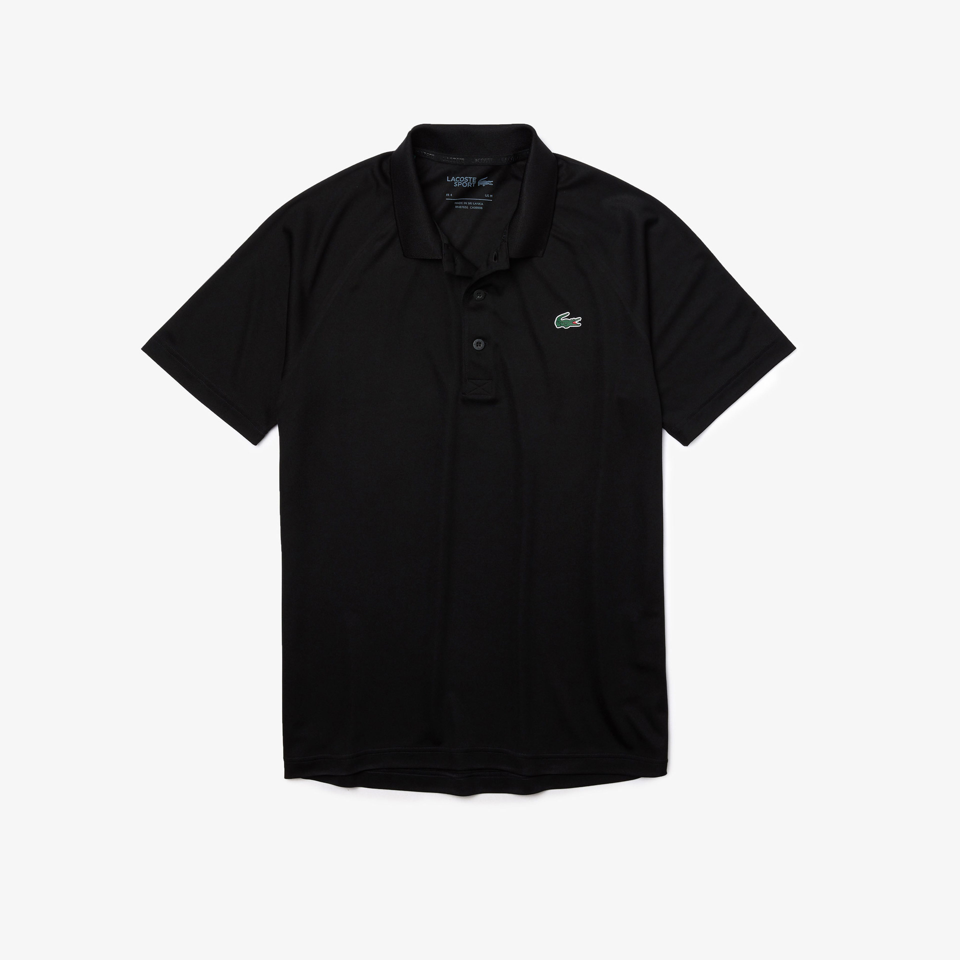 Lacoste SPORT Erkek Regular Fit Siyah Polo
