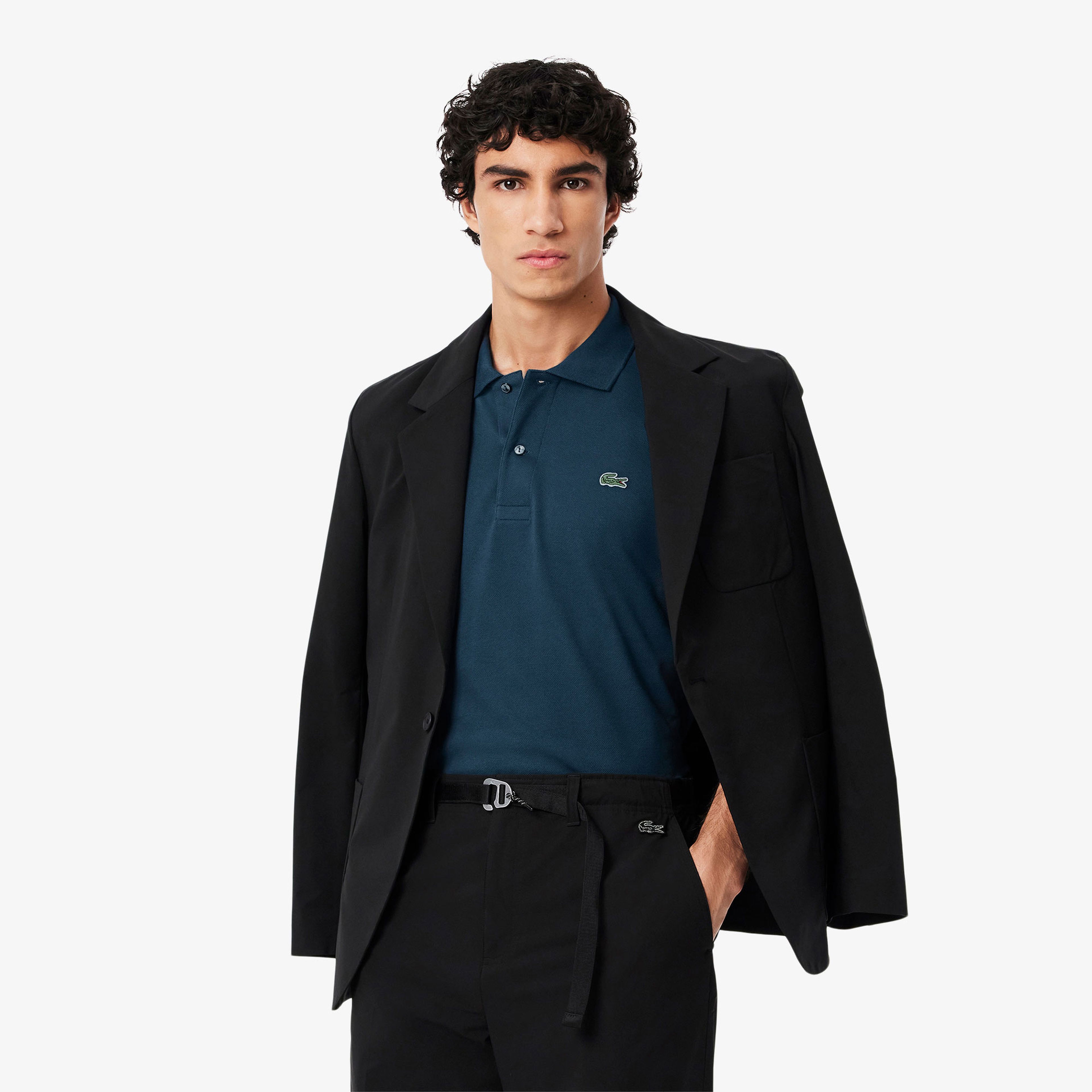 Lacoste L.12.12 Erkek Classic Fit Koyu Mavi Polo