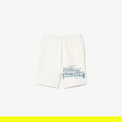 Lacoste Erkek Regular Fit Baskılı Bej Şort