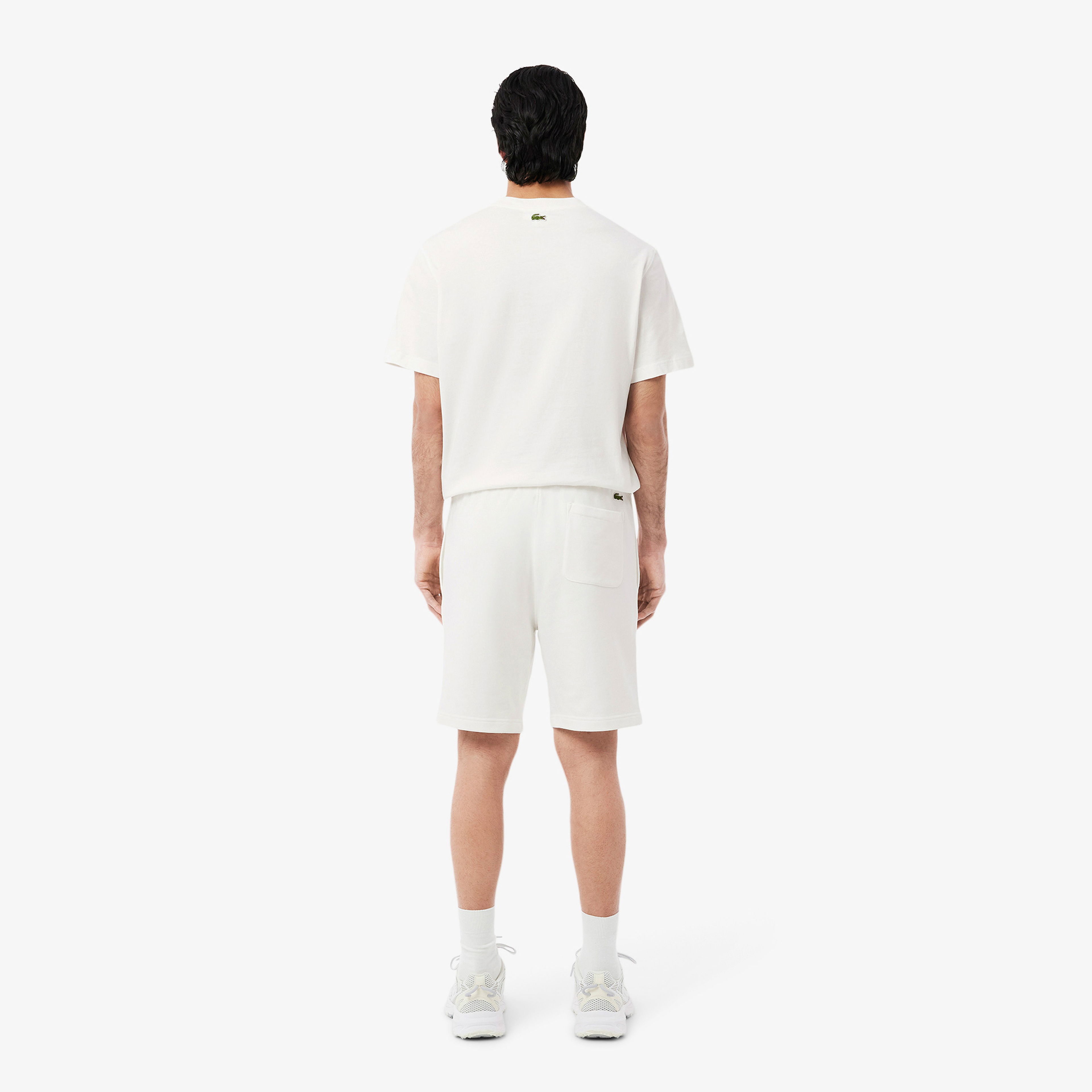 Lacoste Erkek Regular Fit Baskılı Bej Şort
