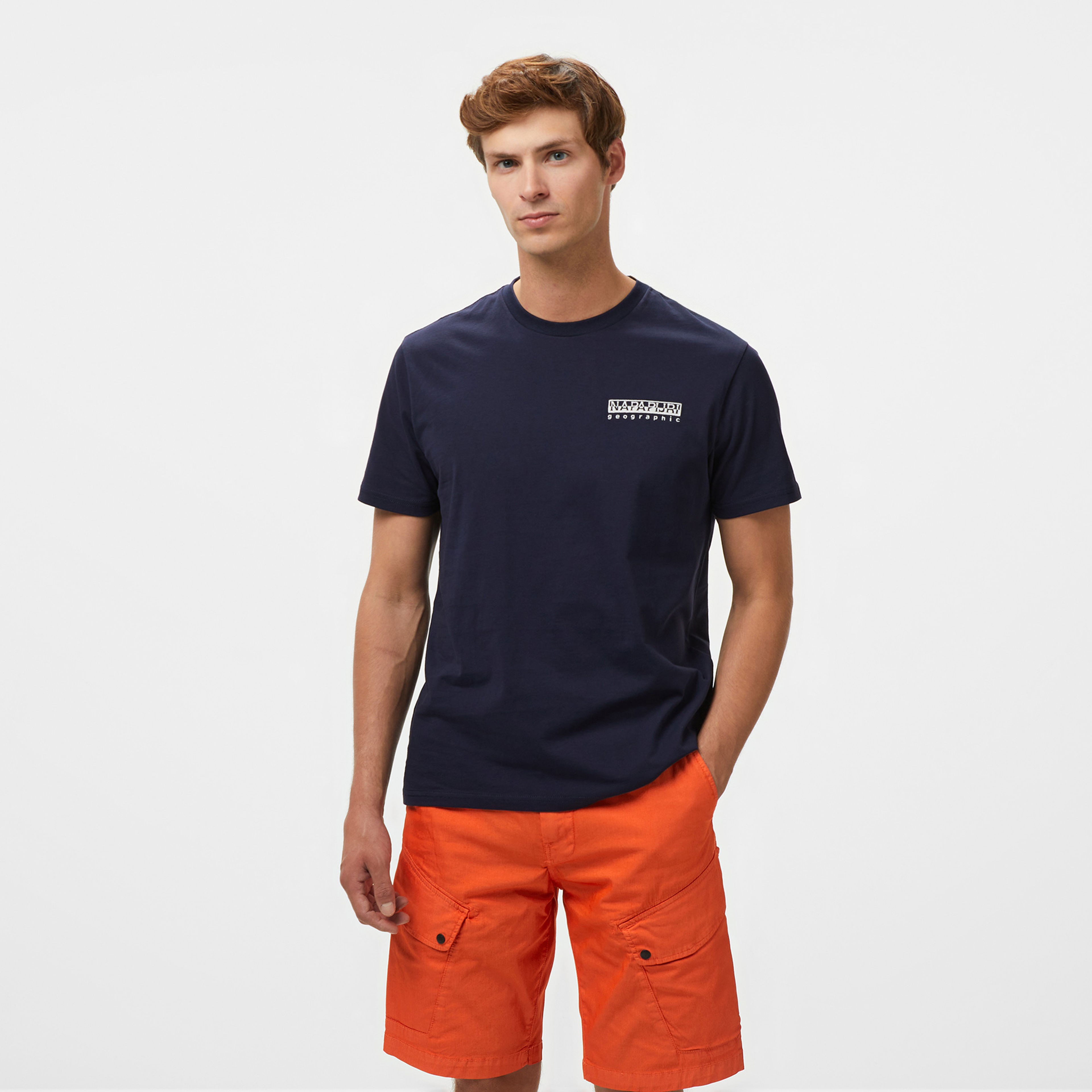 Napapijri  S-Vignoni Back SS Erkek Lacivert T-Shirt