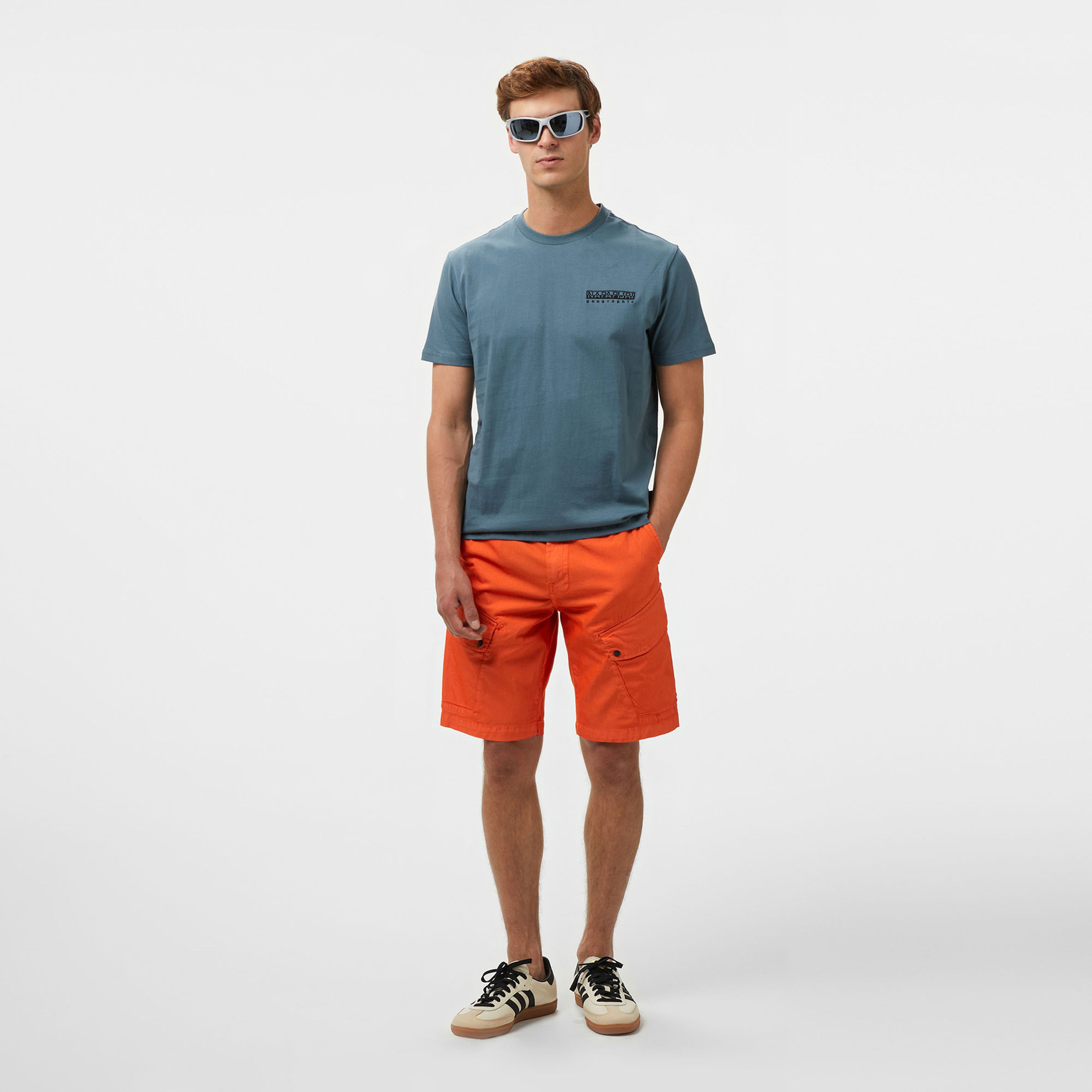 Napapijri  S-Vignoni Back SS Erkek Gri T-Shirt