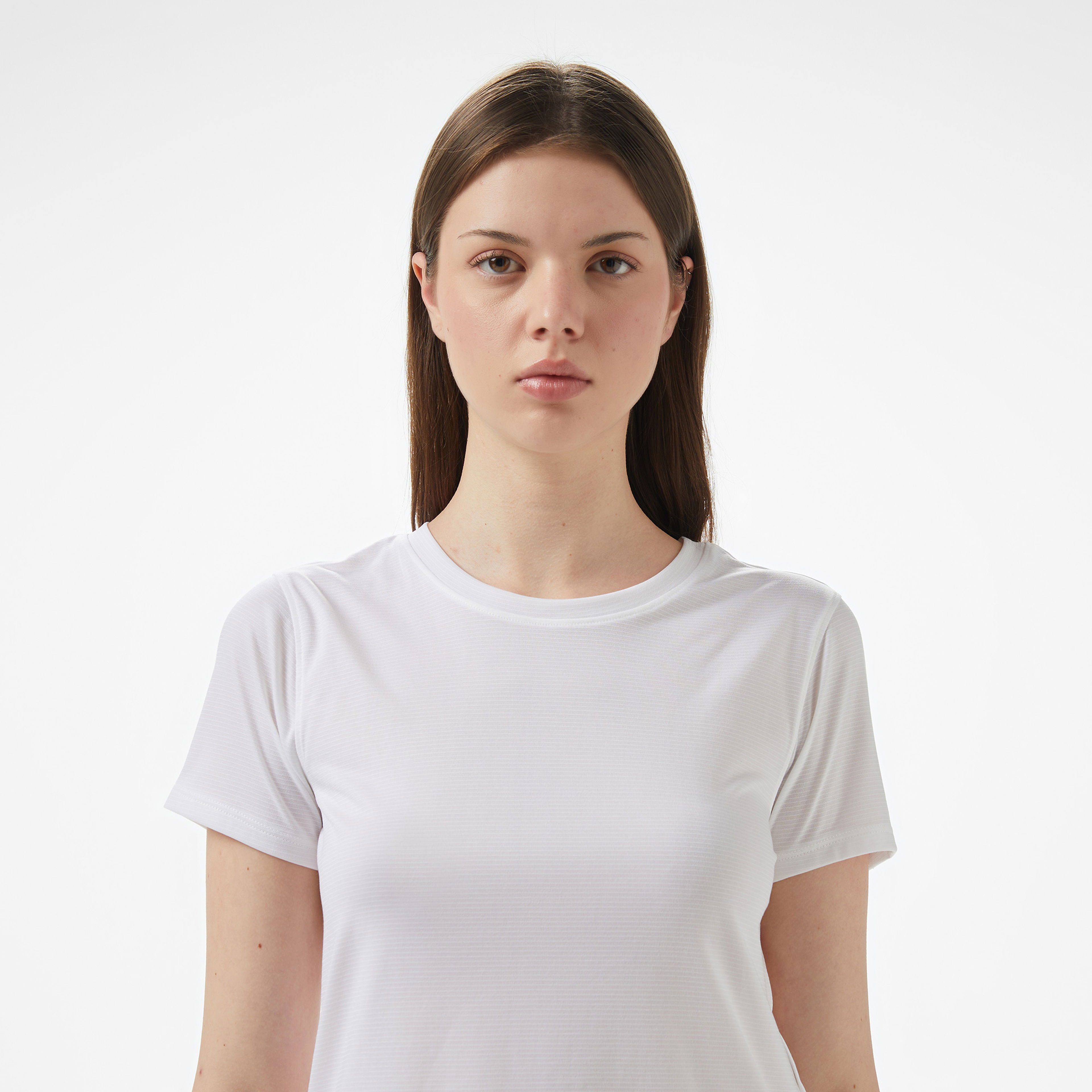 Under Armour Launch leeve Kadın Beyaz Koşu T-Shirtü