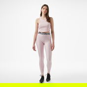 Under Armour Heatgear Rib Legging Kadın Pembe Antrenman Taytı