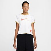 Nike Sportswear Club Moto Rgr Kadın Beyaz T-Shirt
