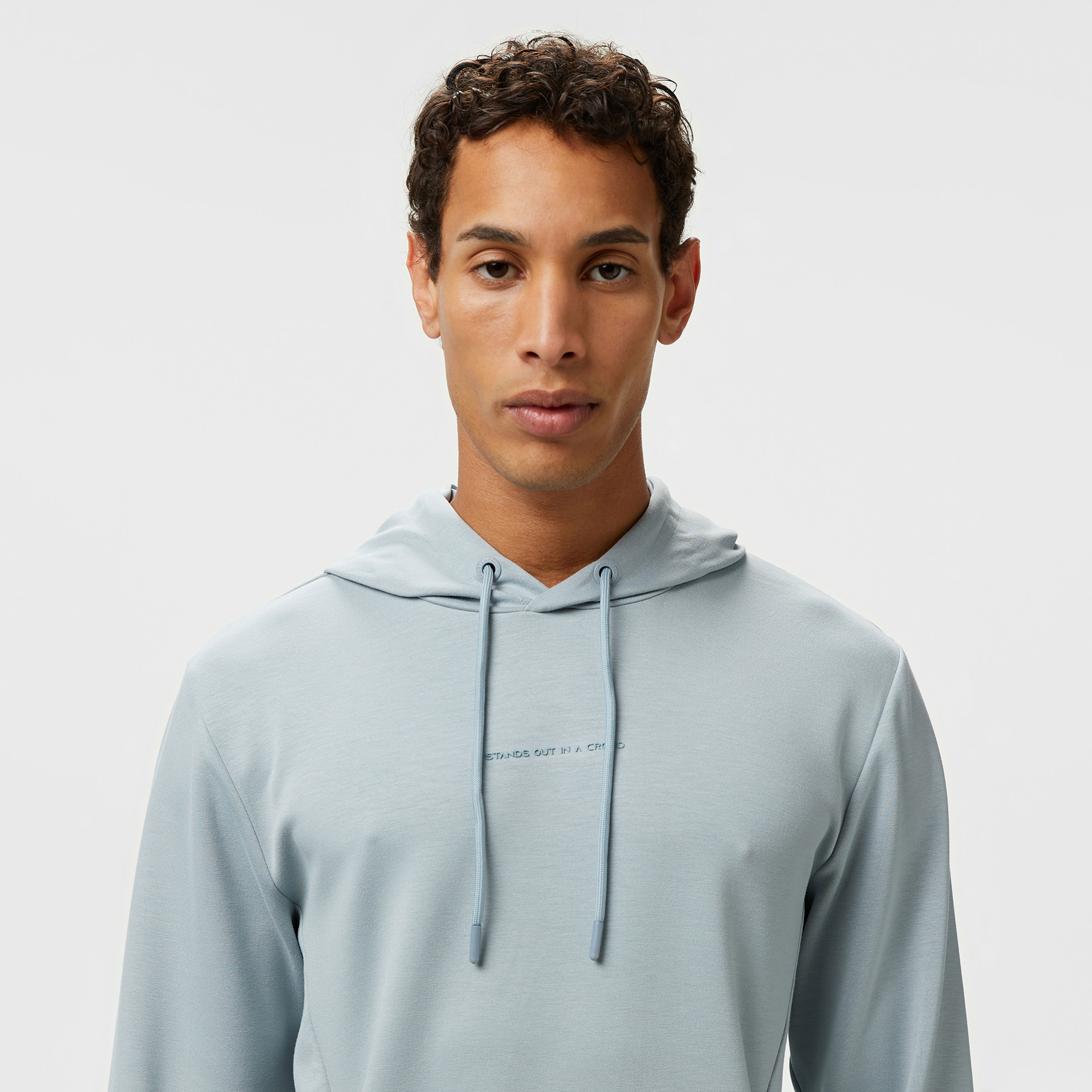 Sportempt Stm319 Erkek Gri Hoodie