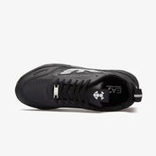 Ea7 Ace Runner Monogram Unisex Siyah Sneaker