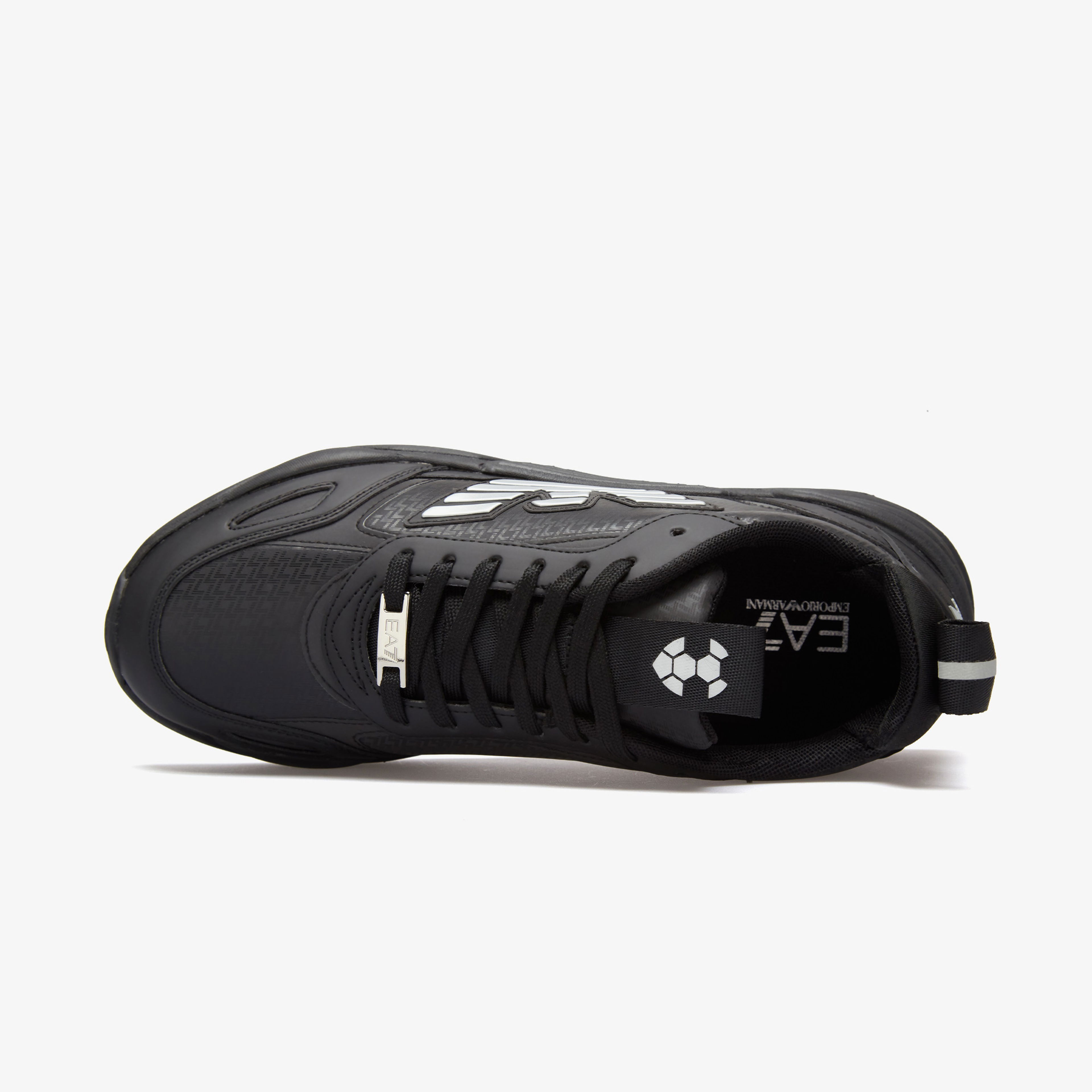 Ea7 Ace Runner Monogram Unisex Siyah Sneaker