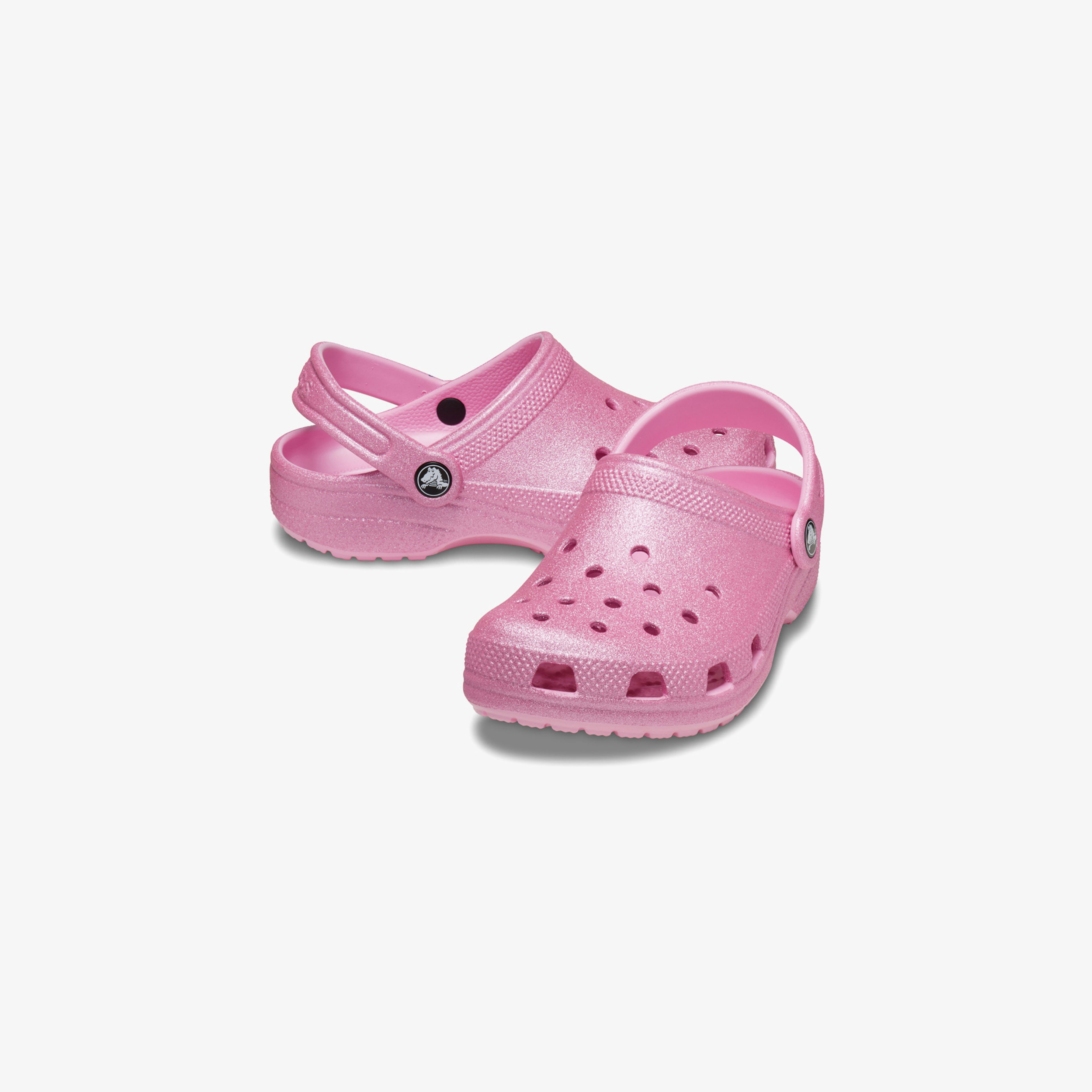 Crocs Classic Glitter Clog Çocuk Pembe Terlik