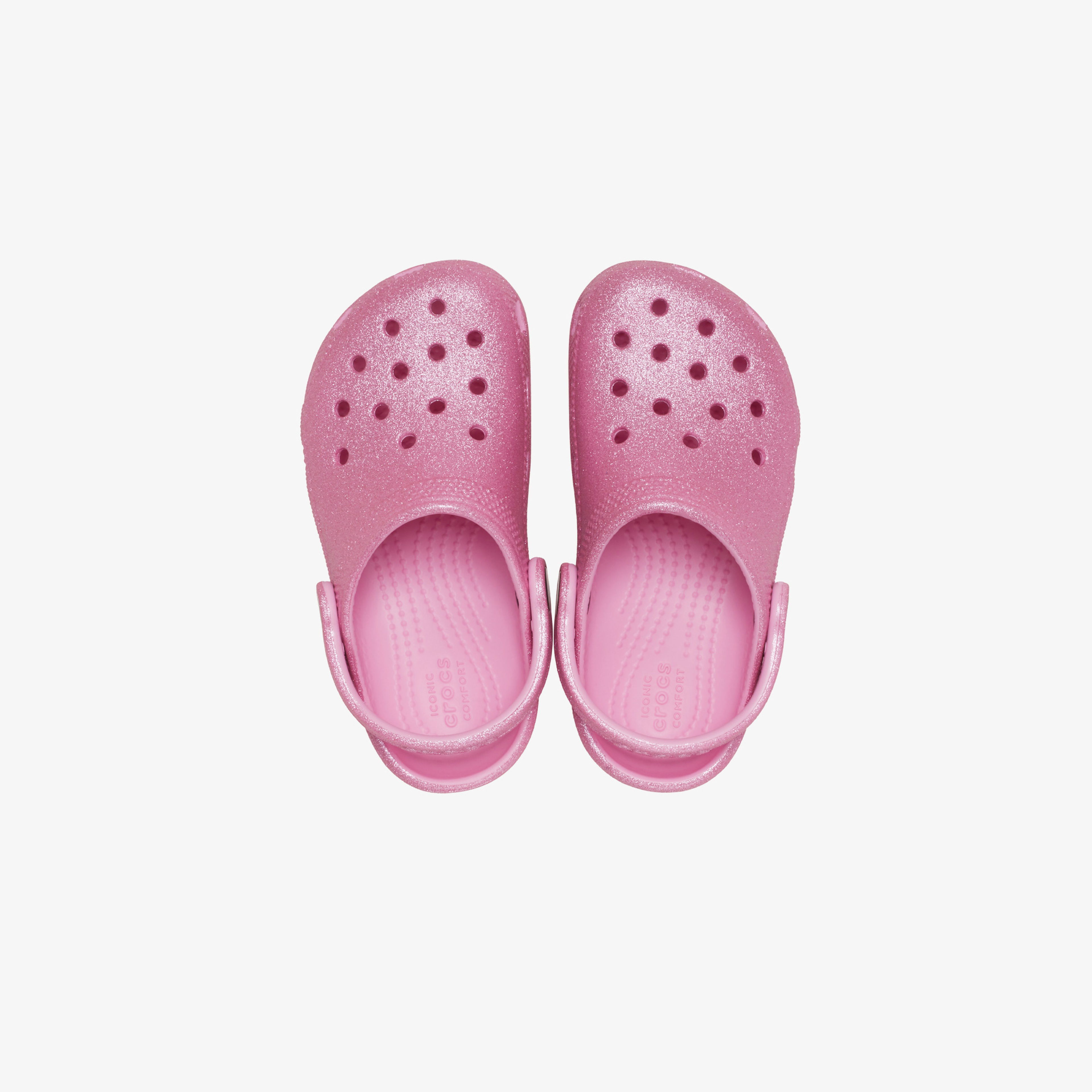 Crocs Classic Glitter Clog Çocuk Pembe Terlik
