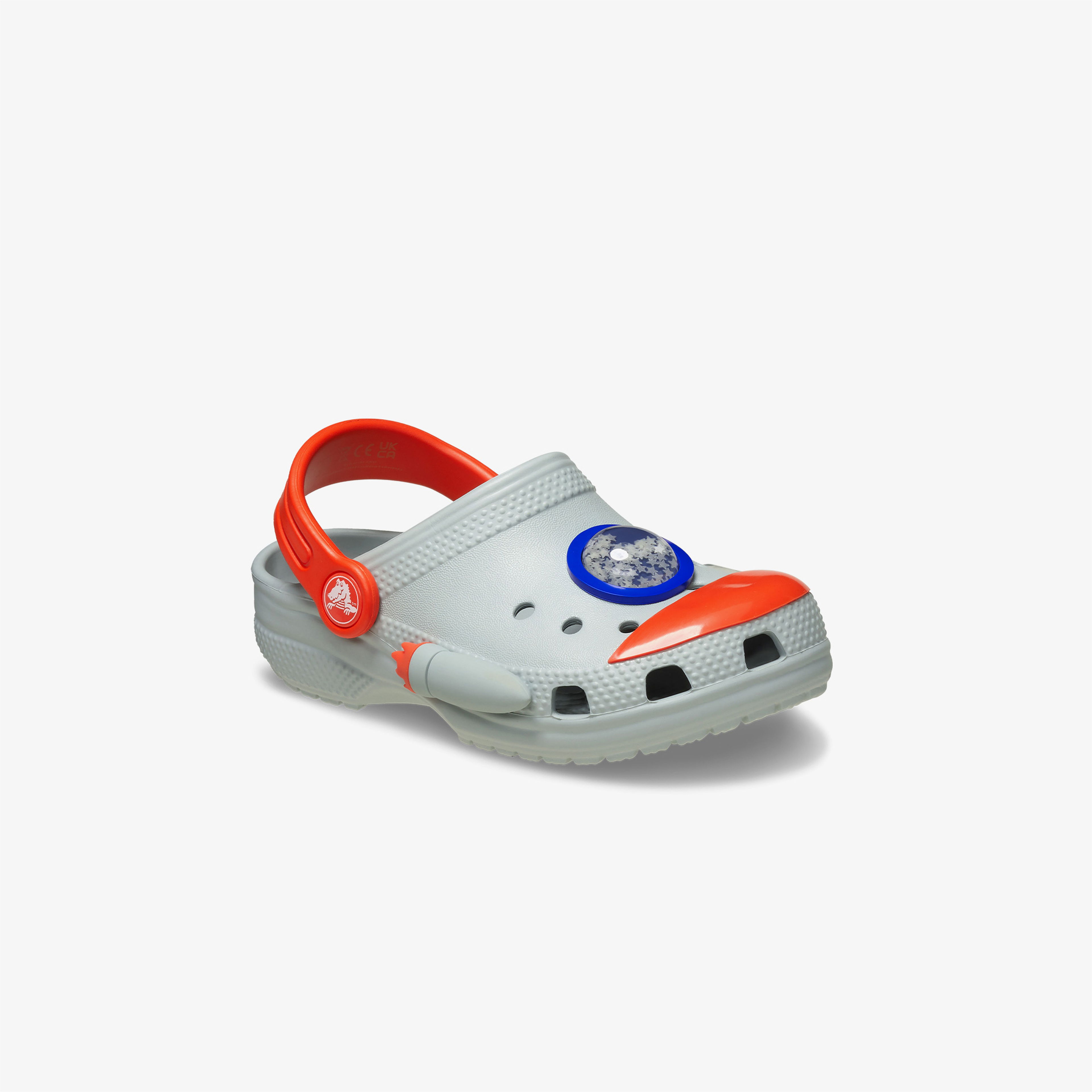 Crocs Classic Rocket Ship Çocuk Gri Terlik