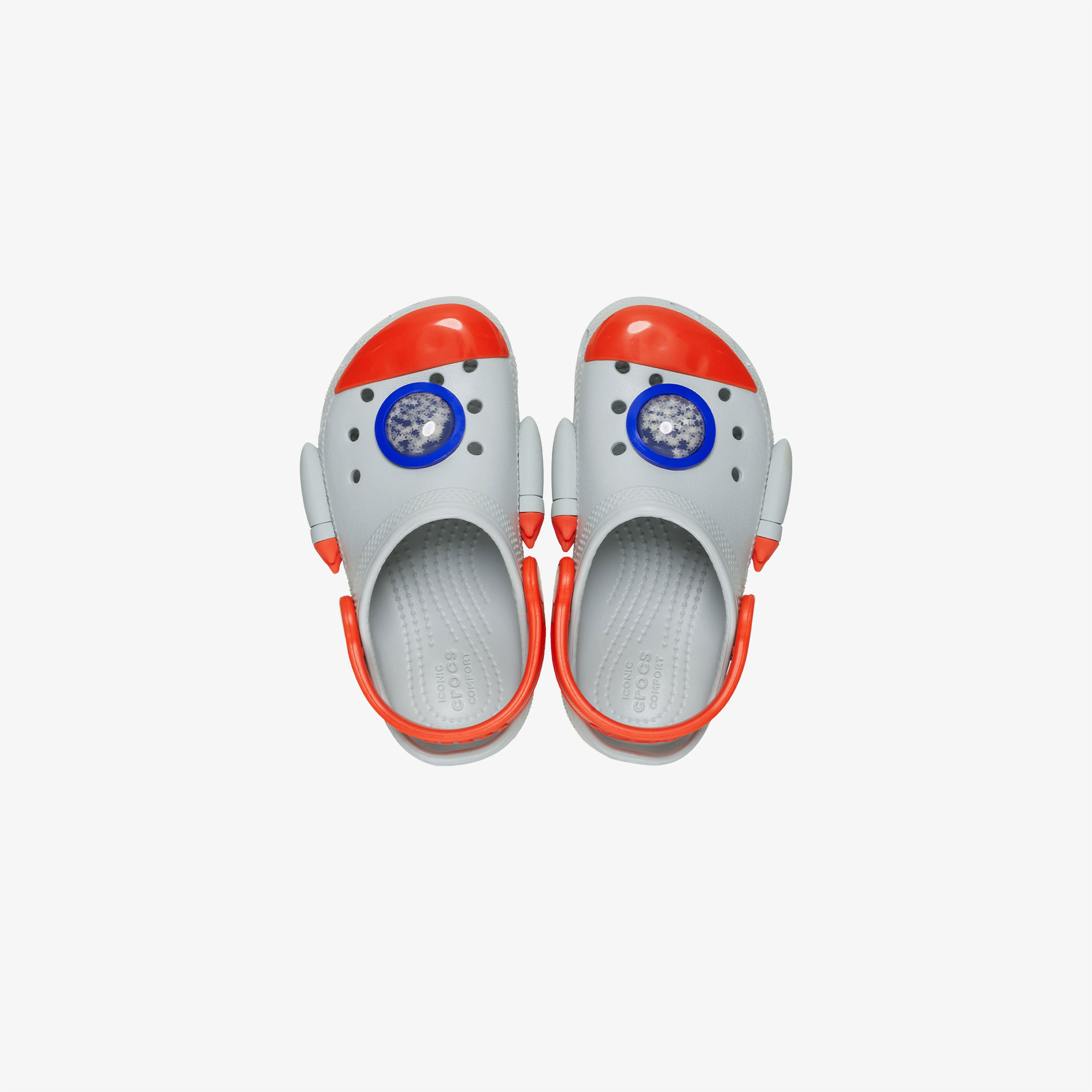 Crocs Classic Rocket Ship Çocuk Gri Terlik