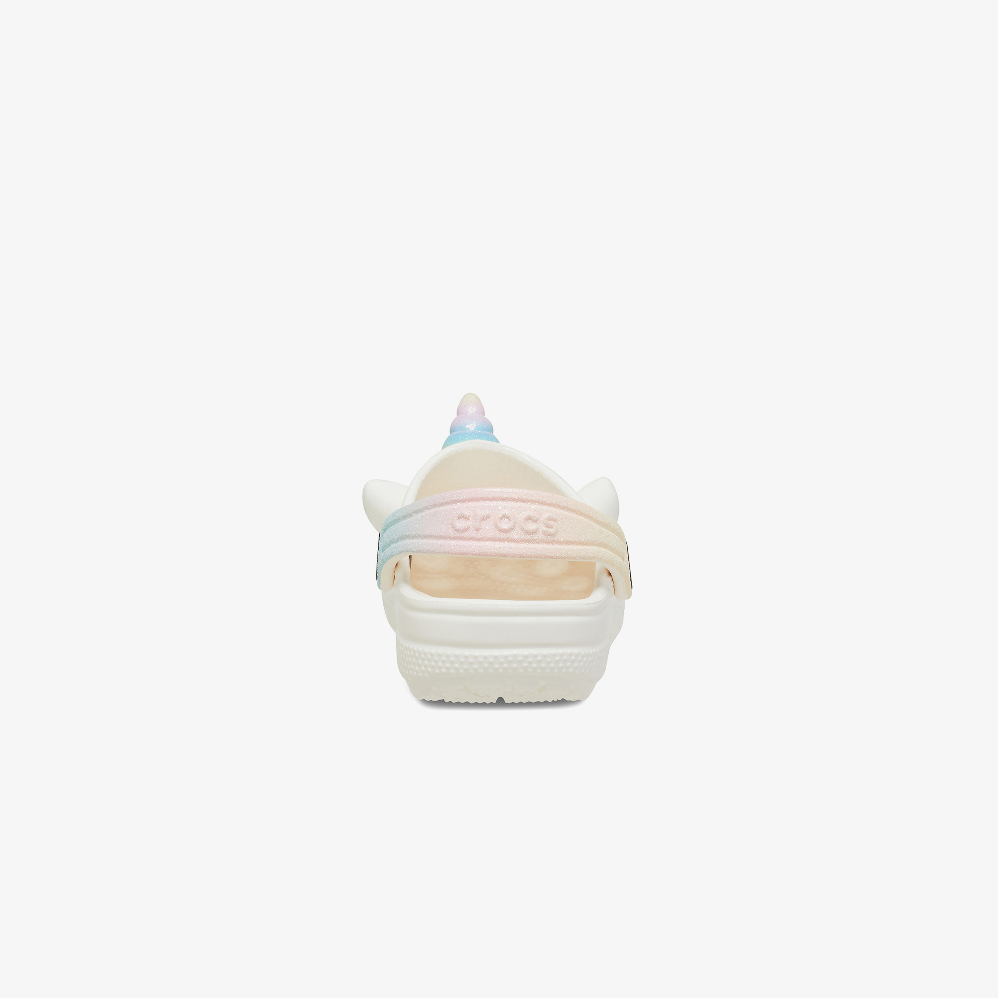 Crocs Classic Iam Rainbow Unicorn Çocuk Beyaz Terlik