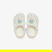 Crocs Classic Iam Rainbow Unicorn Çocuk Beyaz Terlik