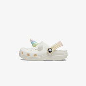 Crocs Classic Iam Rainbow Unicorn Çocuk Beyaz Terlik