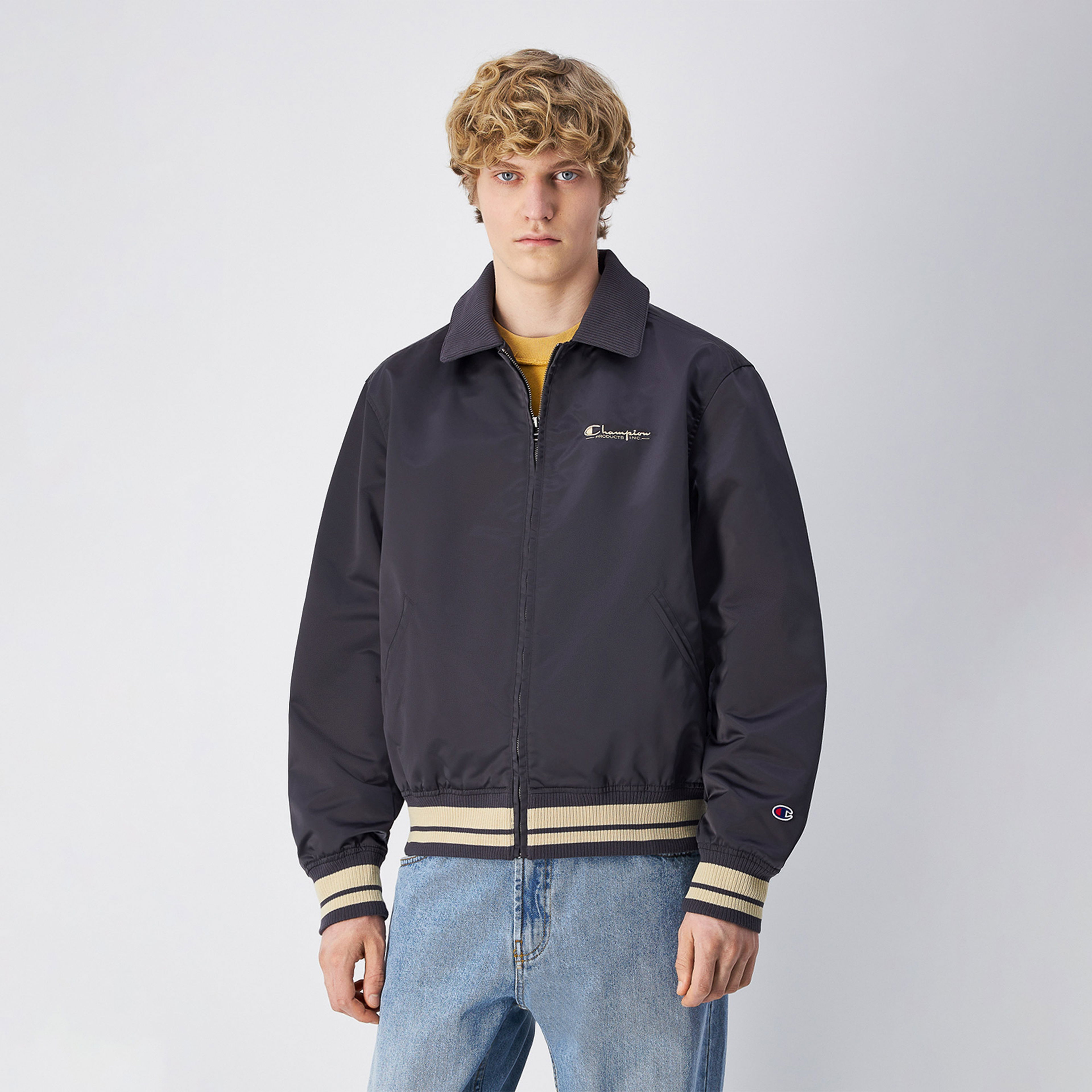 Champion Bomber Erkek Siyah Ceket