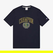 Champion Yearbook Erkek Lacivert T-Shirt