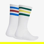 adidas Ribbed Crew Unisex Beyaz 2'li Uzun Çorap