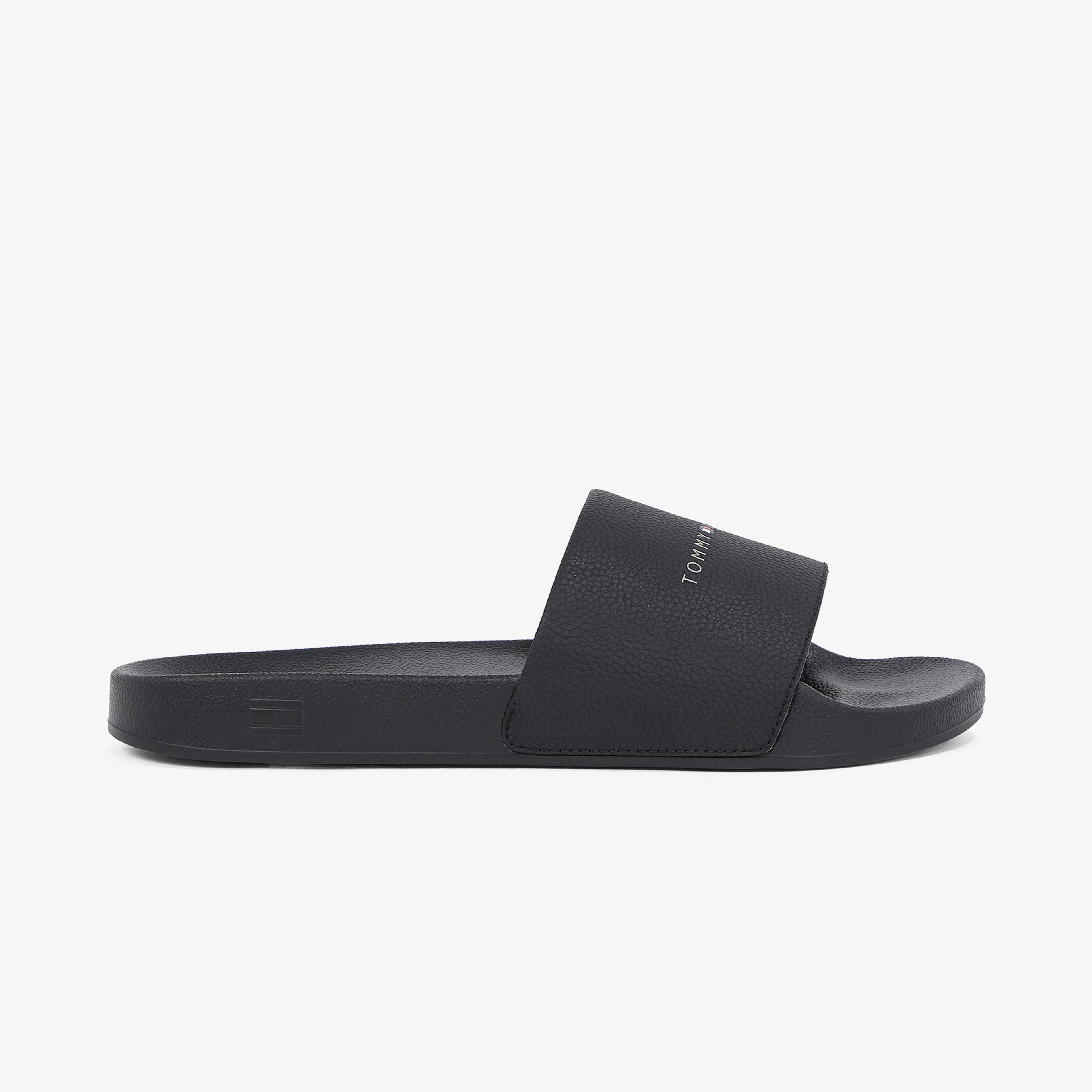 Tommy Hilfiger Hilifger Nyc Pool Erkek Siyah Terlik