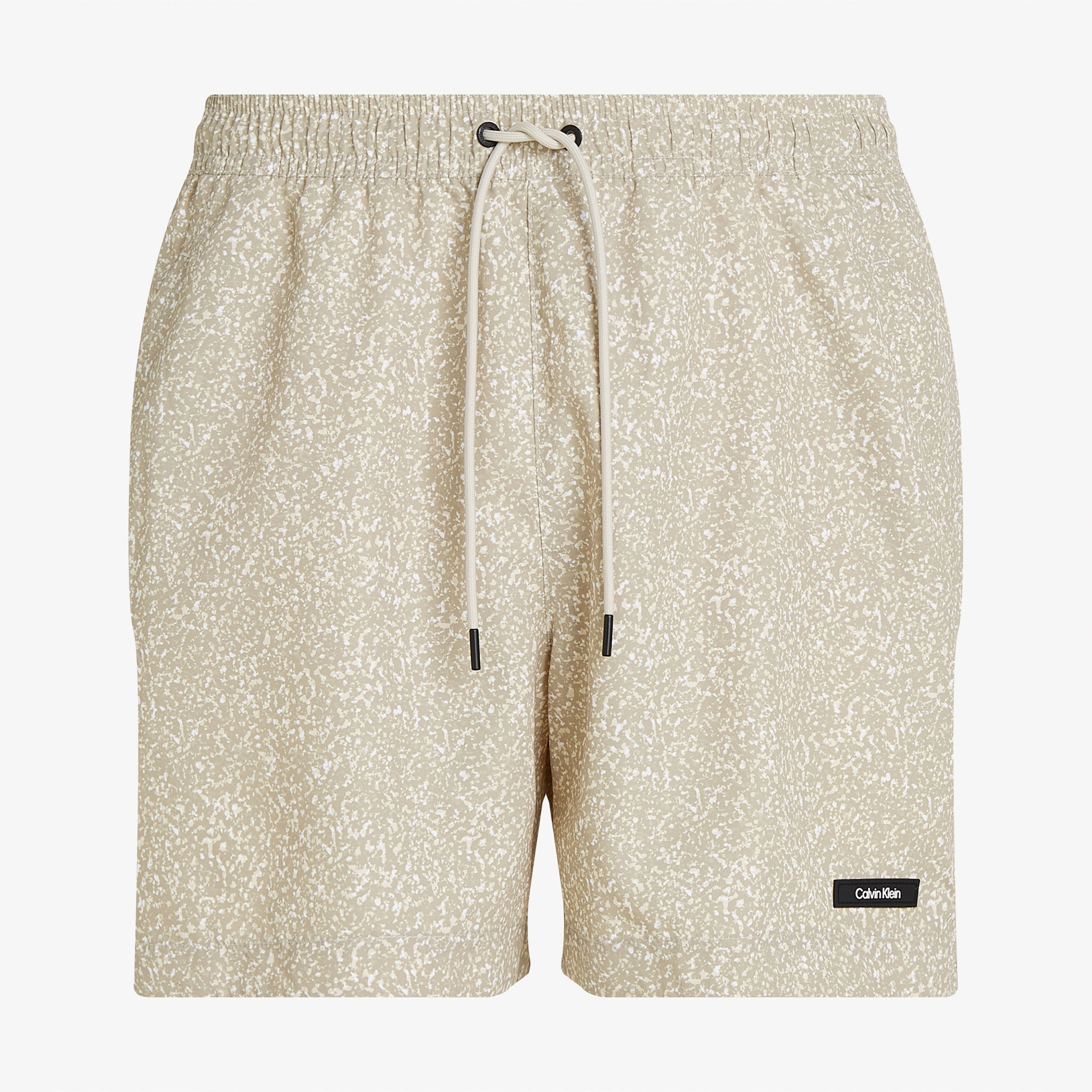 Calvin Klein Medium Drawstring-Print Erkek Bej Mayo