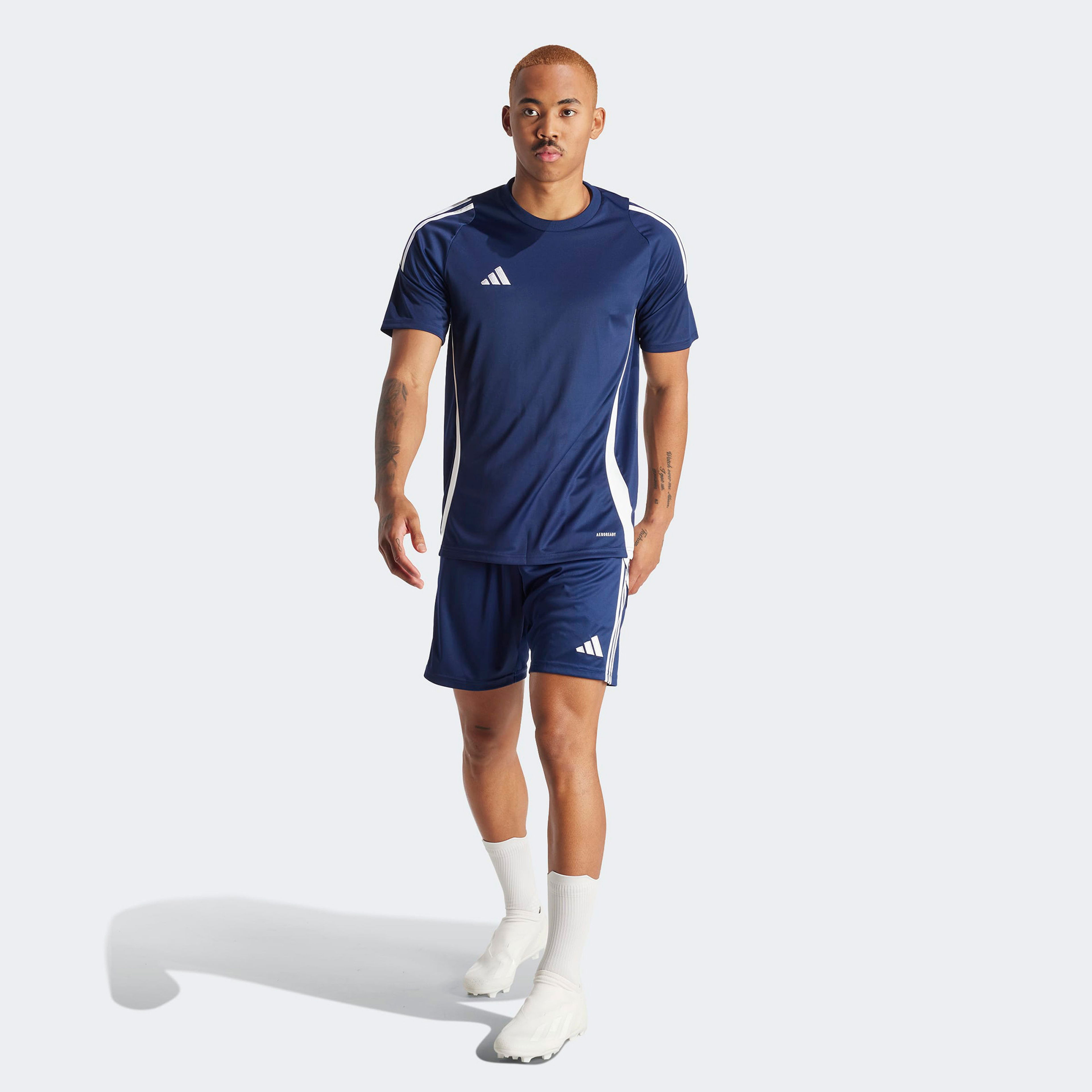 adidas Tiro 24 Erkek Mavi Futbol Forması