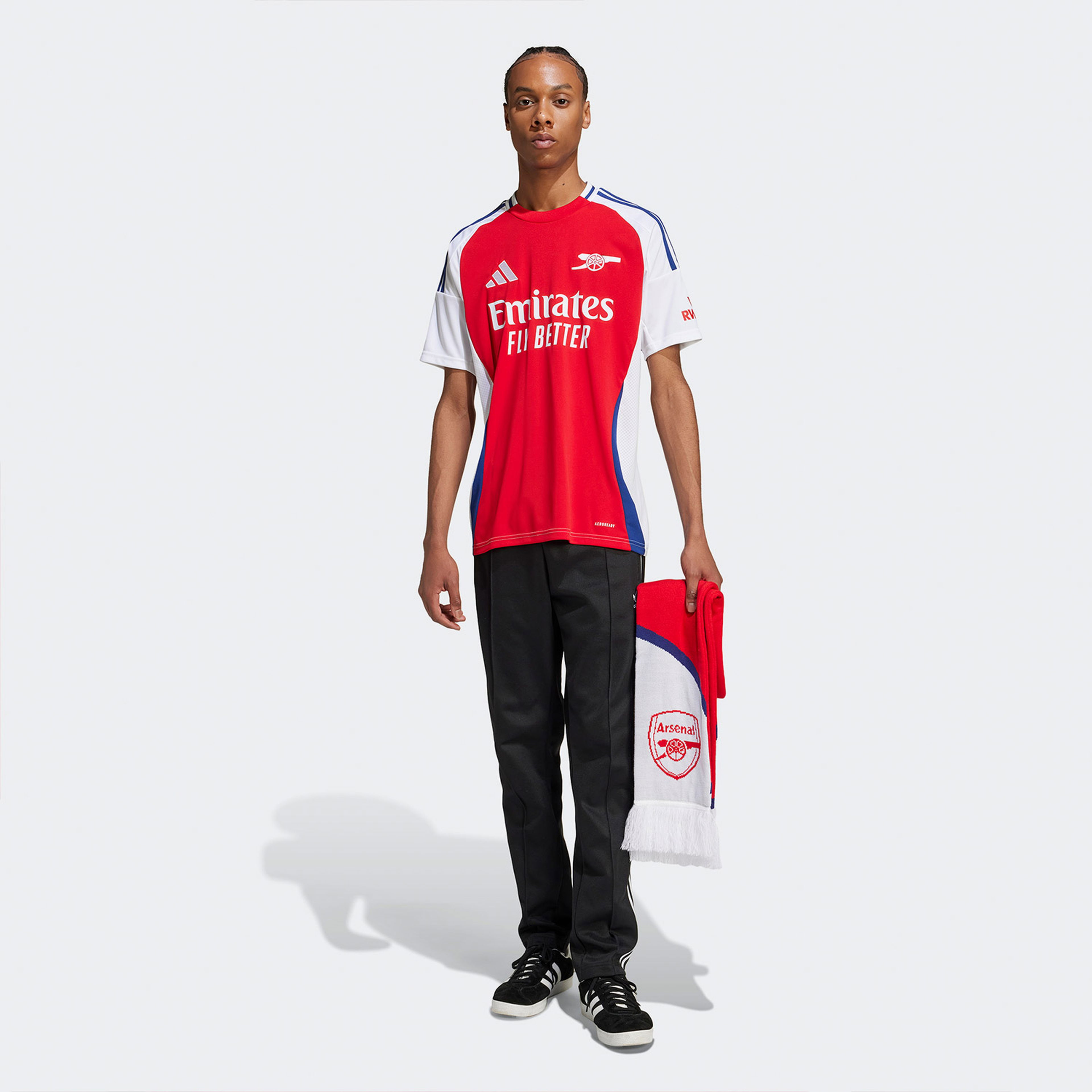 Adidas Arsenal FC 2024-25 Erkek Kırmızı Futbol Forması