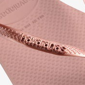 Havaianas Slim Metallic Logo Kadın Pembe Terlik