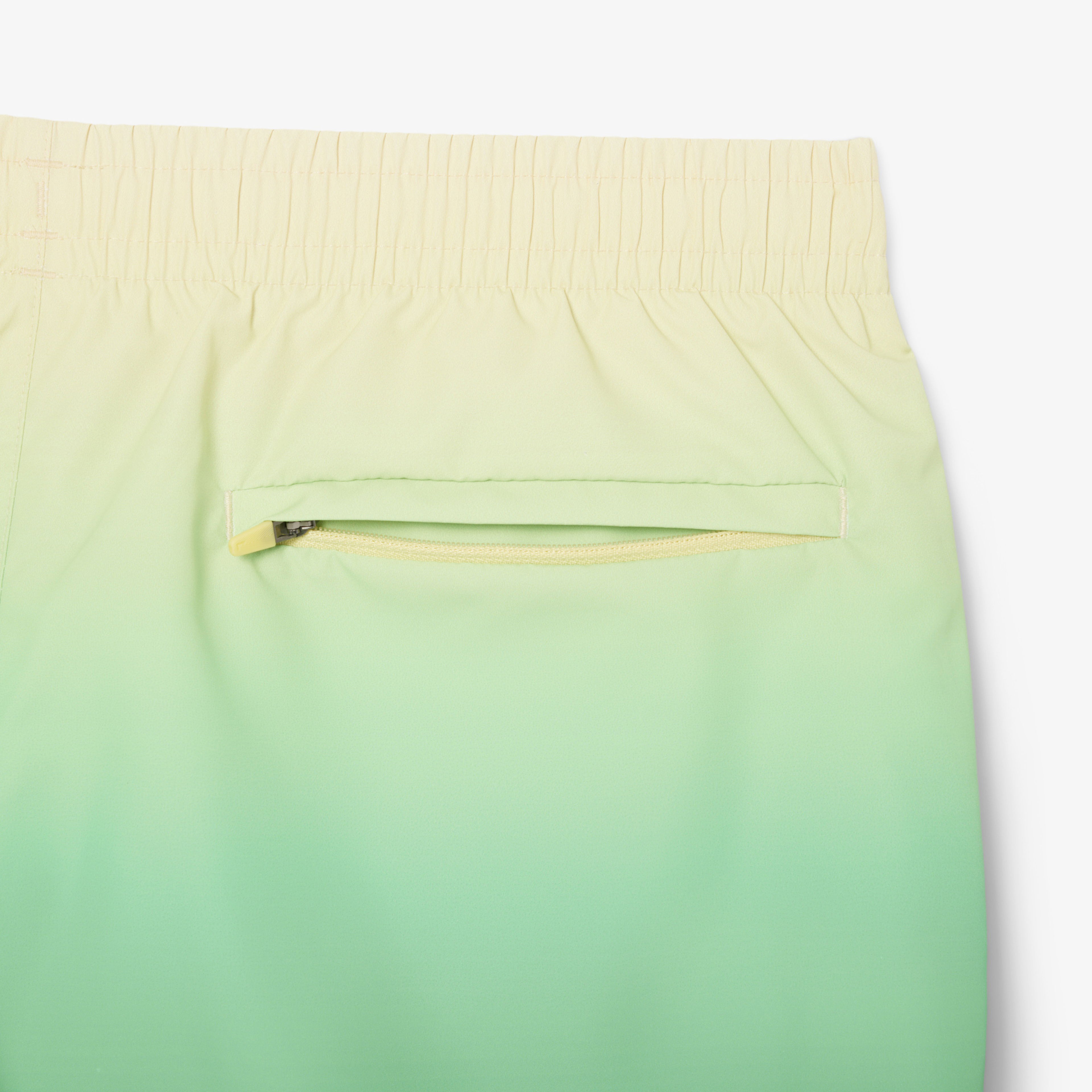 Lacoste Erkek Renk Bloklu Yeşil Mayo