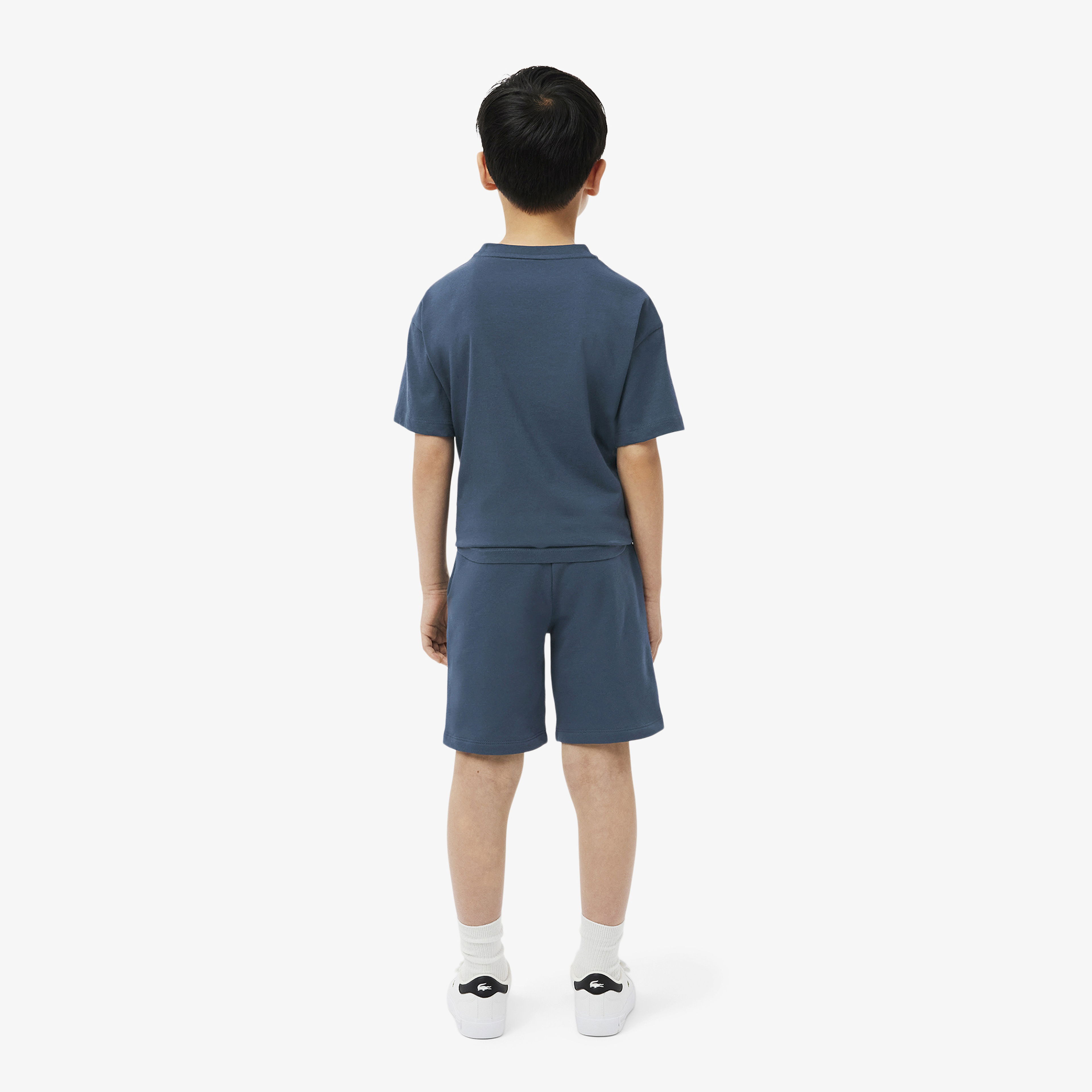 Lacoste Erkek Çocuk Baskılı Lacivert Şort