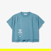 Lacoste Batwing Kadın Mavi T-Shirt
