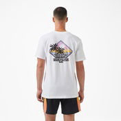 Quiksilver Palm Square Ss Erkek Beyaz T-Shirt