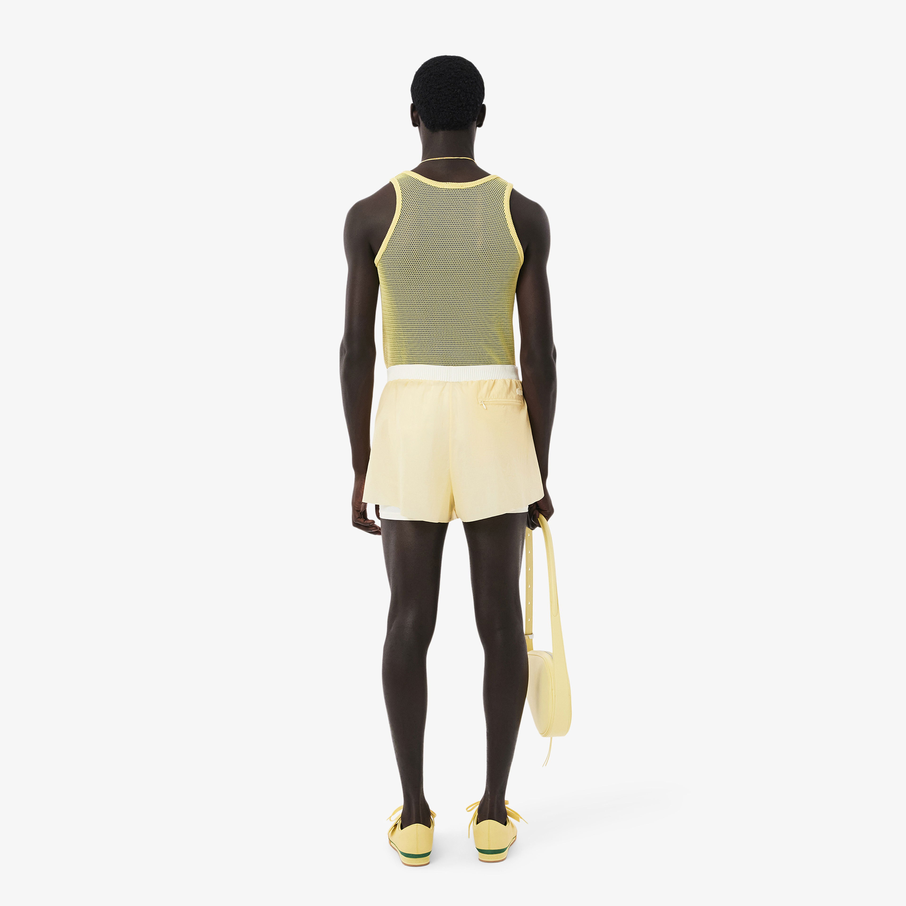 Lacoste SS25 RUNWAY Erkek Sarı Şort