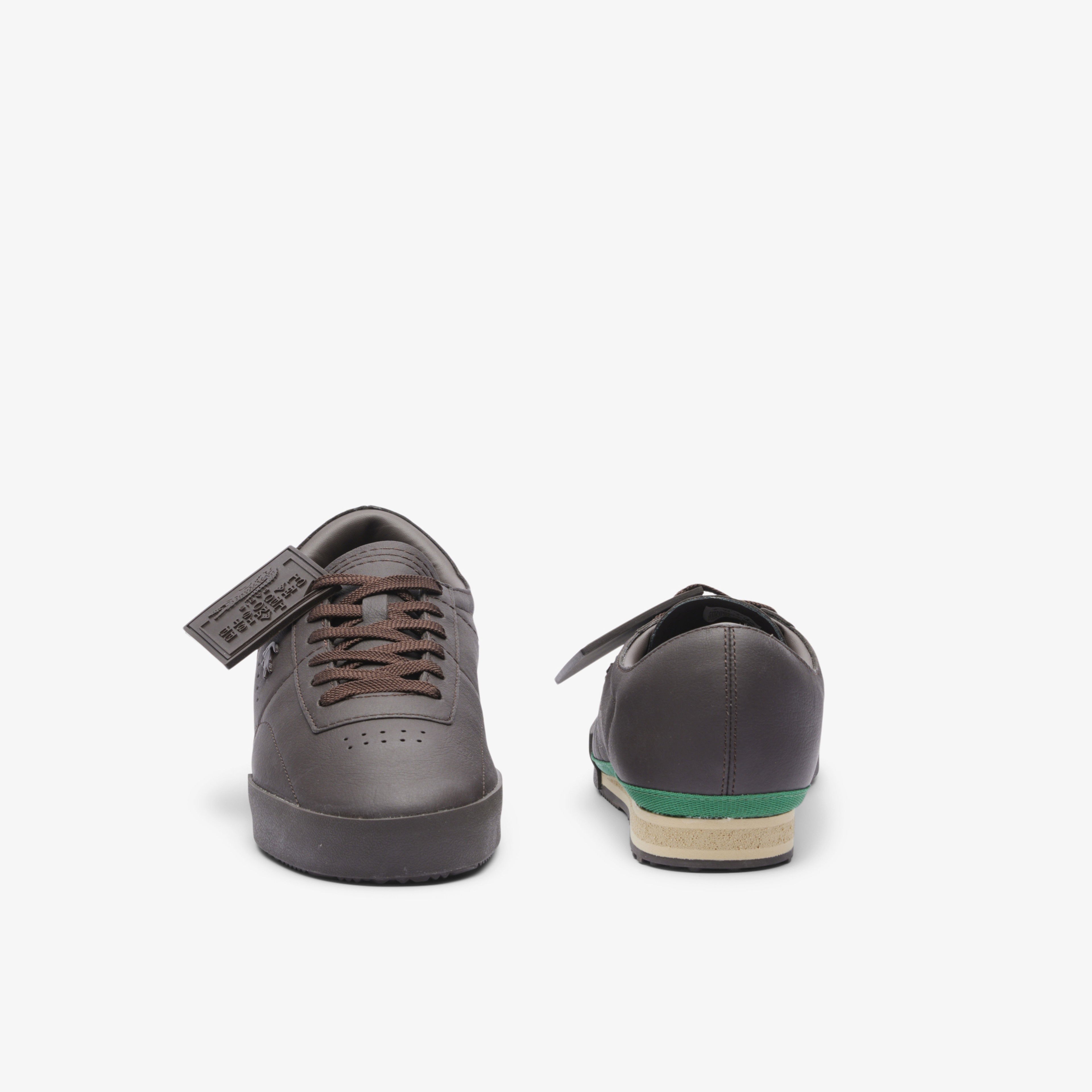 Lacoste SS25 RUNWAY Aura Erkek Kahverengi Sneaker