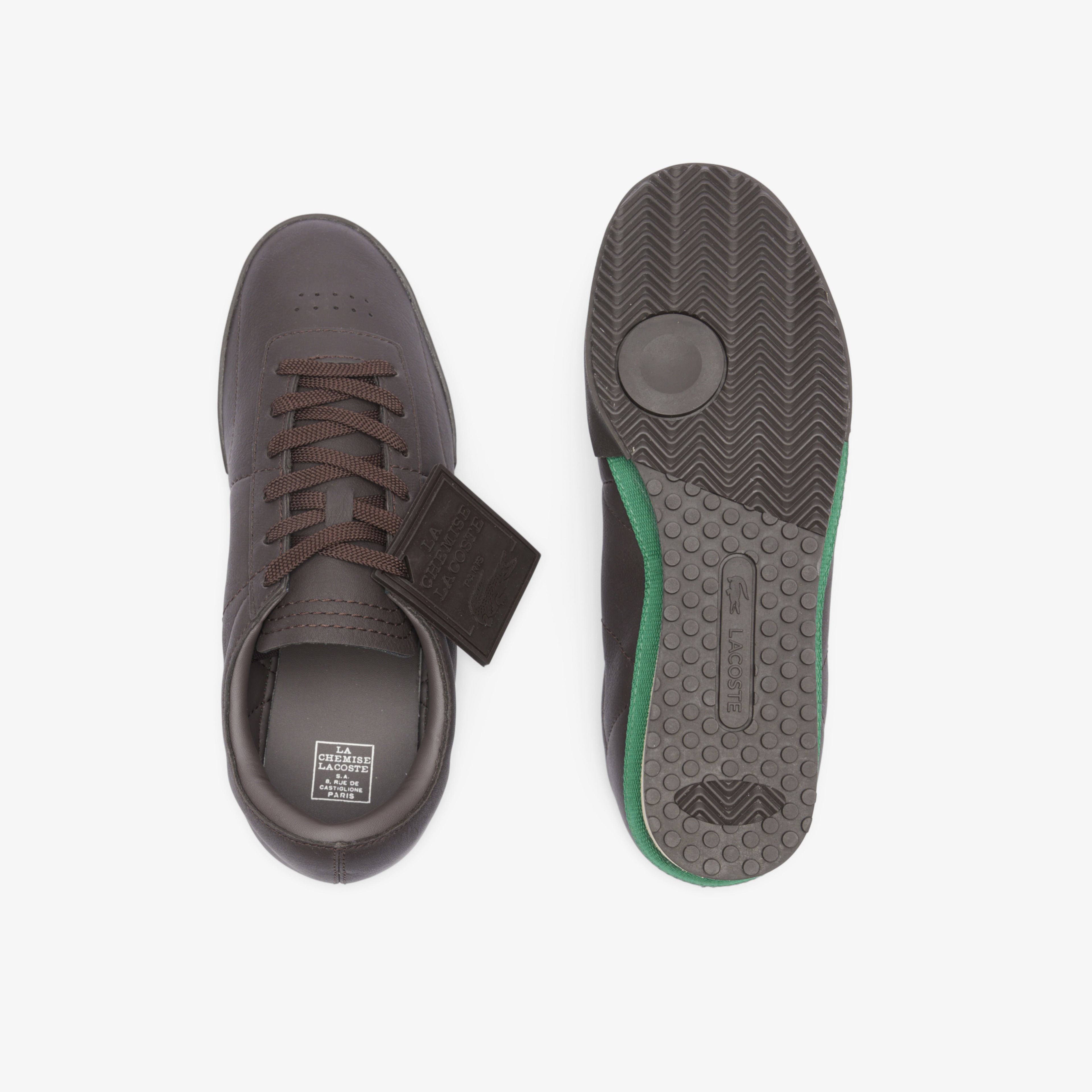 Lacoste SS25 RUNWAY Aura Erkek Kahverengi Sneaker