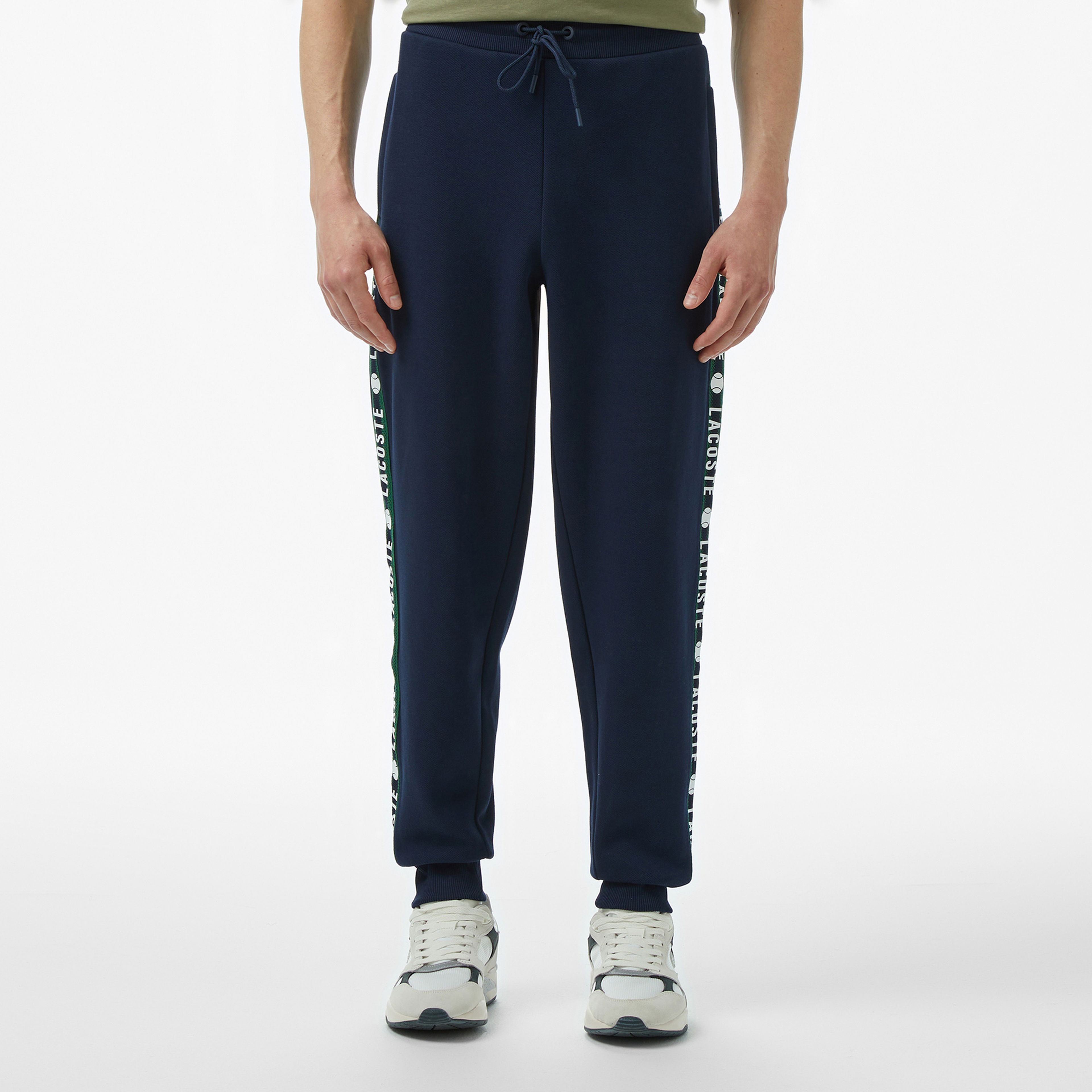 Lacoste Erkek Regular Fit Baskılı Lacivert Eşofman Altı