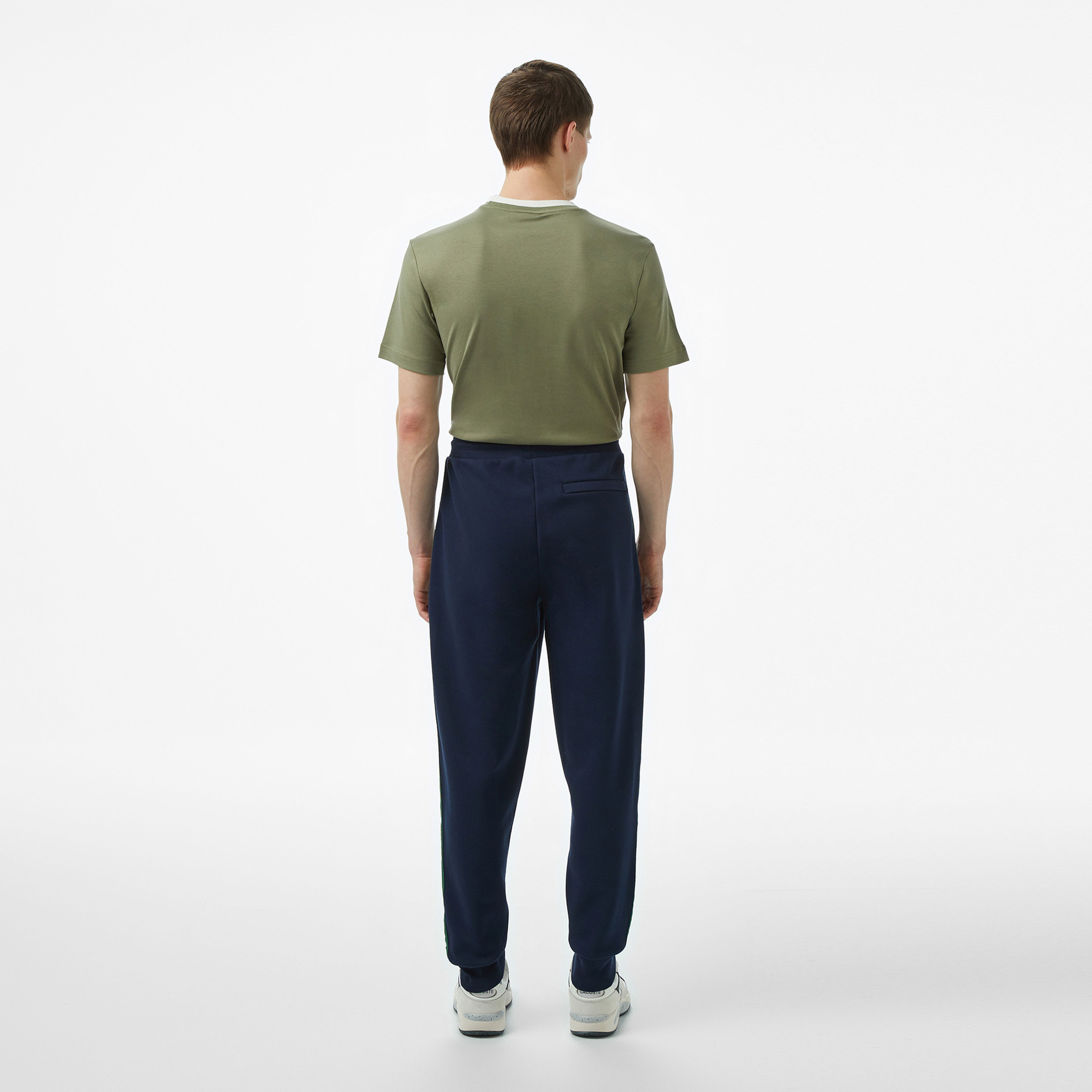 Lacoste Erkek Regular Fit Baskılı Lacivert Eşofman Altı