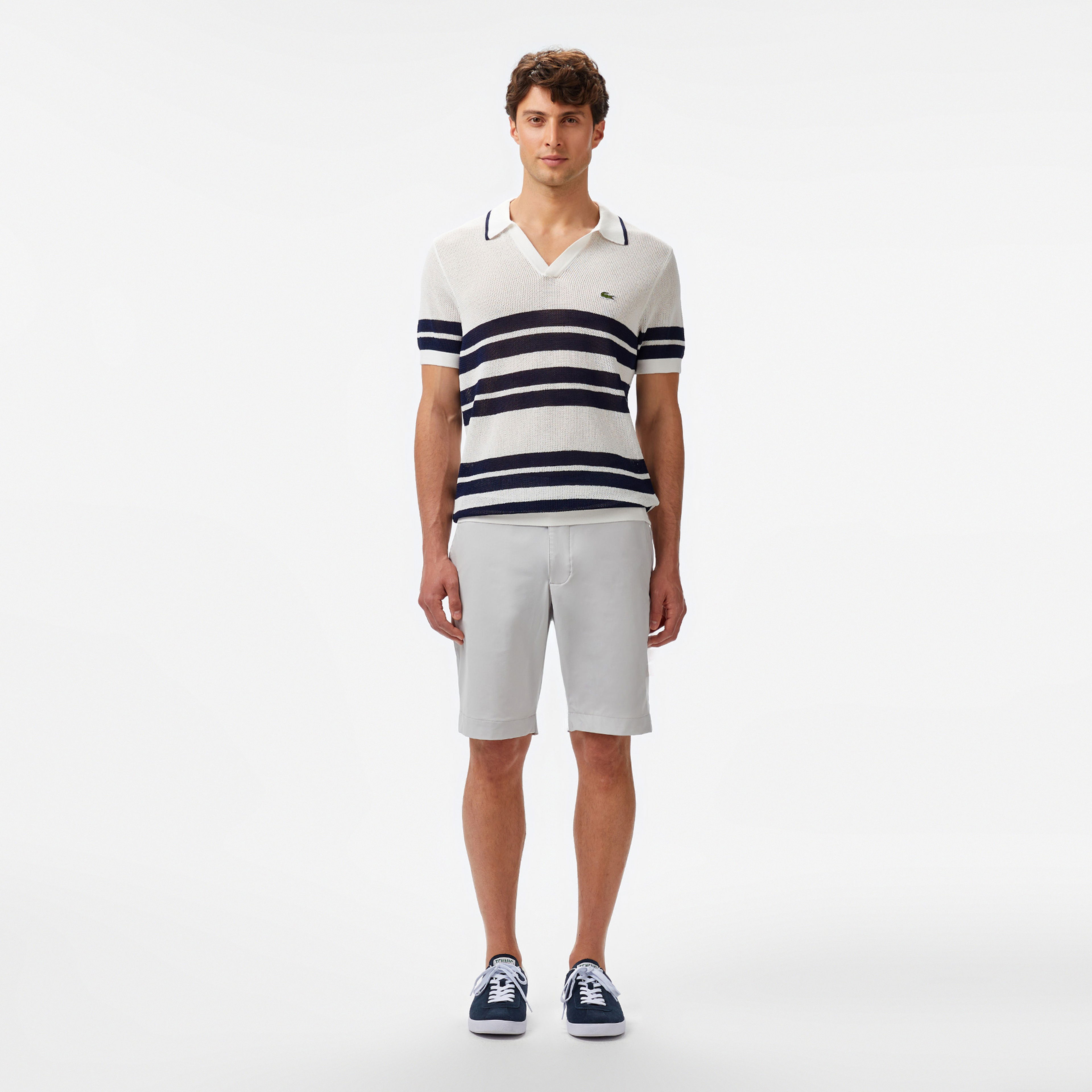 Lacoste Erkek Gri Bermuda Şort