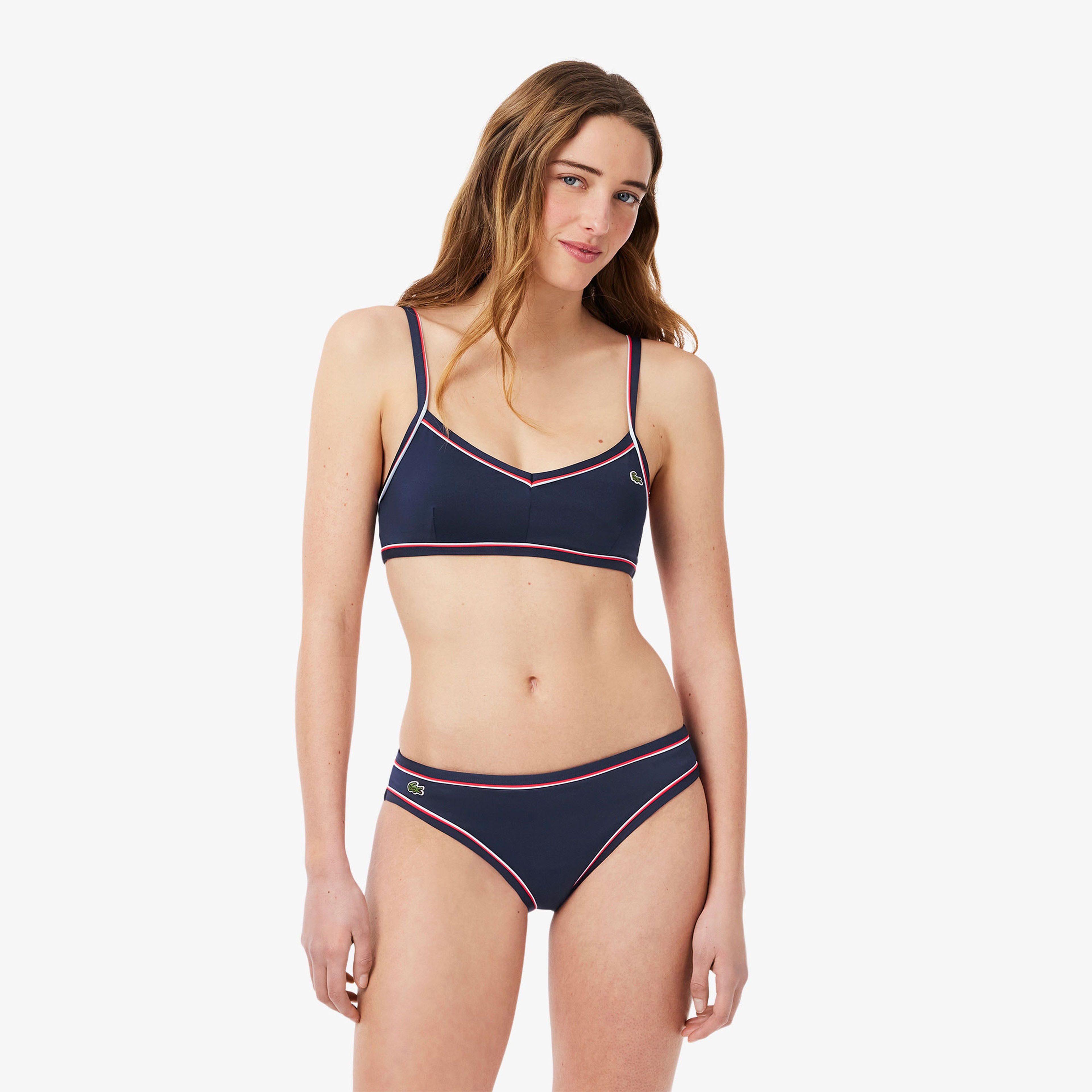 Lacoste Kadın Lacivert Bikini Üstü