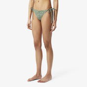 Lacoste Kadın Baskılı Yeşil Bikini Altı
